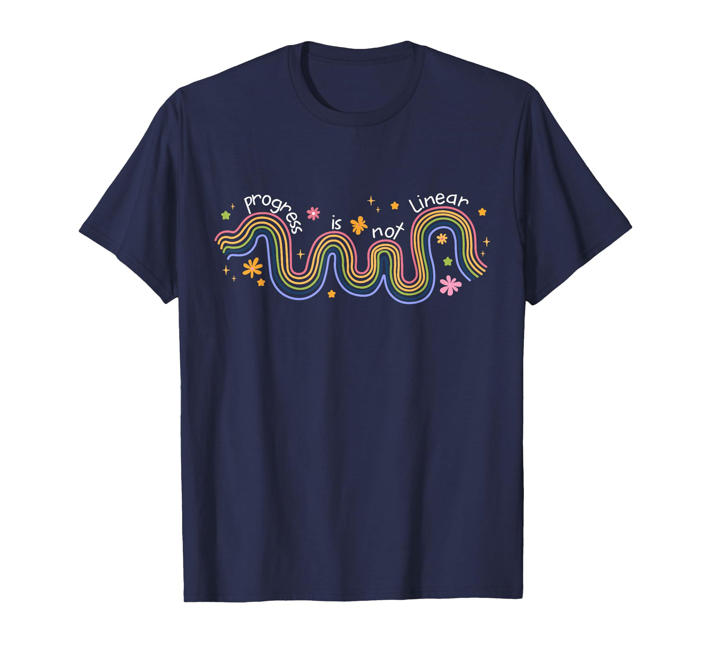 Progress Is Not Linear Sped Ed Special Education Teacher T-Shirt