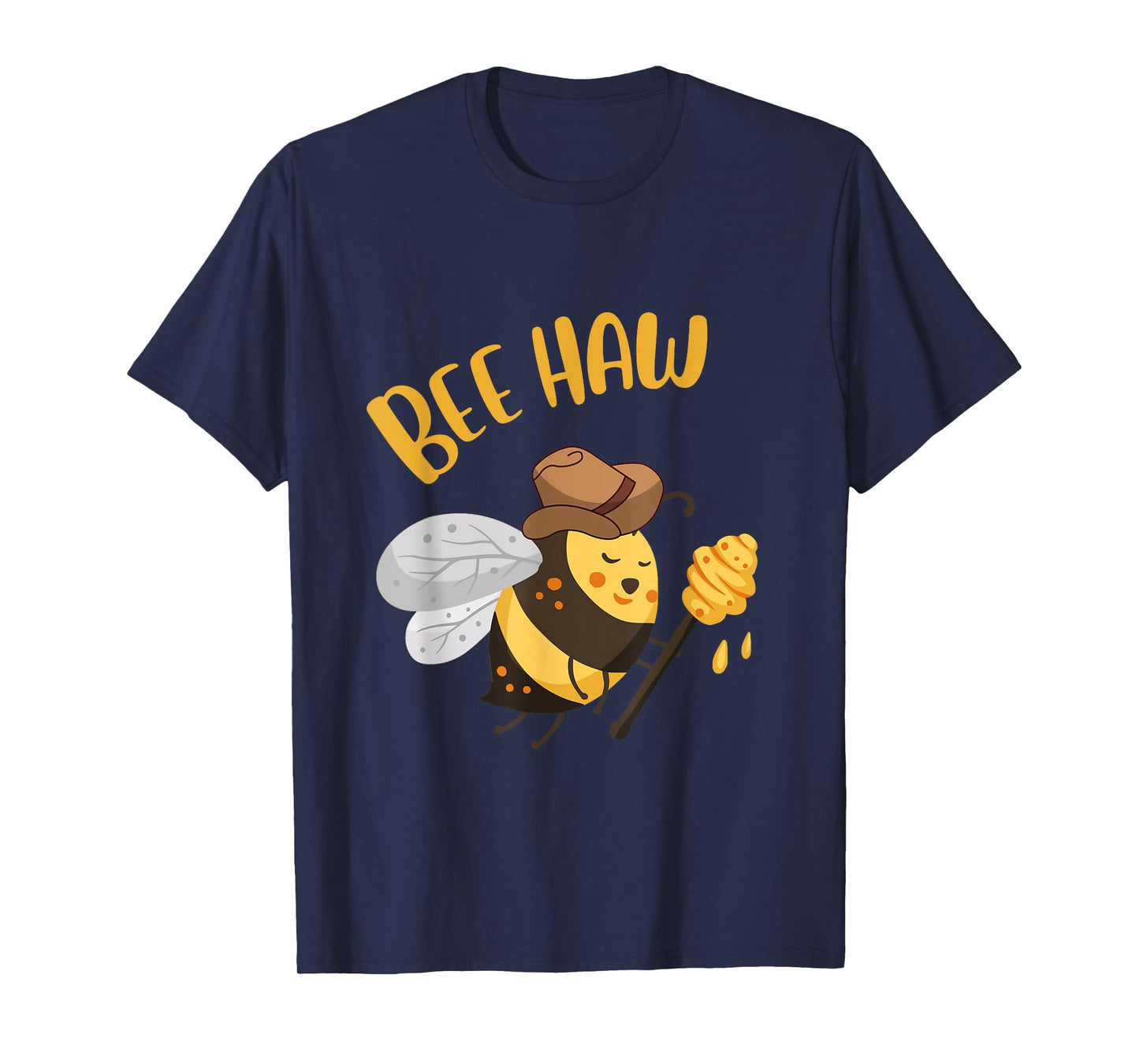 Funny Bee Haw Cowboy Bee Bumble Beehaw Bee T-Shirt