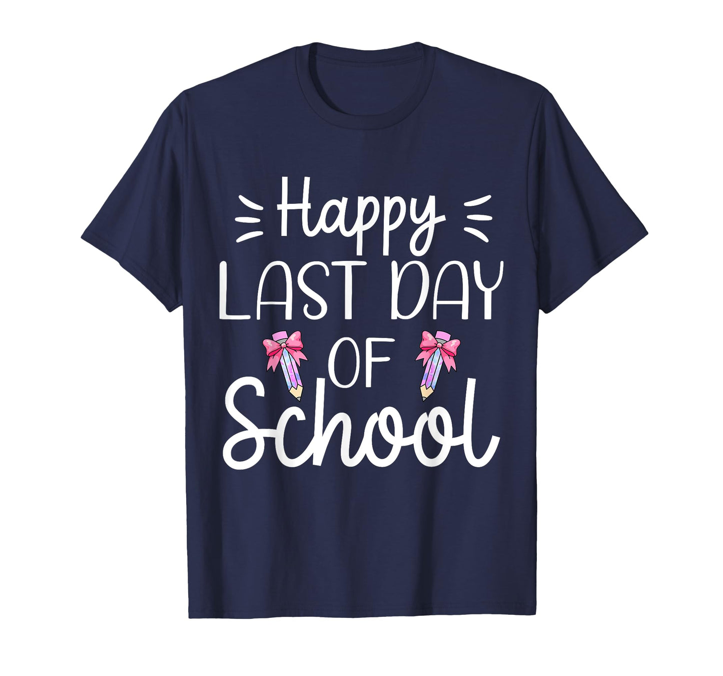 Last Day of School Shirt Coquette Bow School Graduation T-Shirt