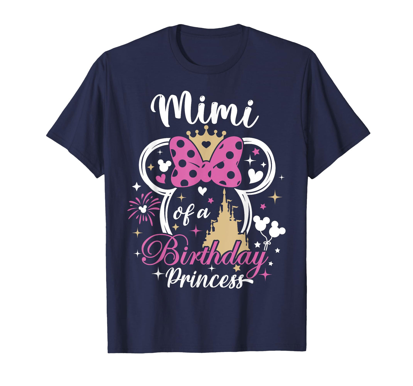 Matching Family Mimi Of The Birthday Princess T-Shirt