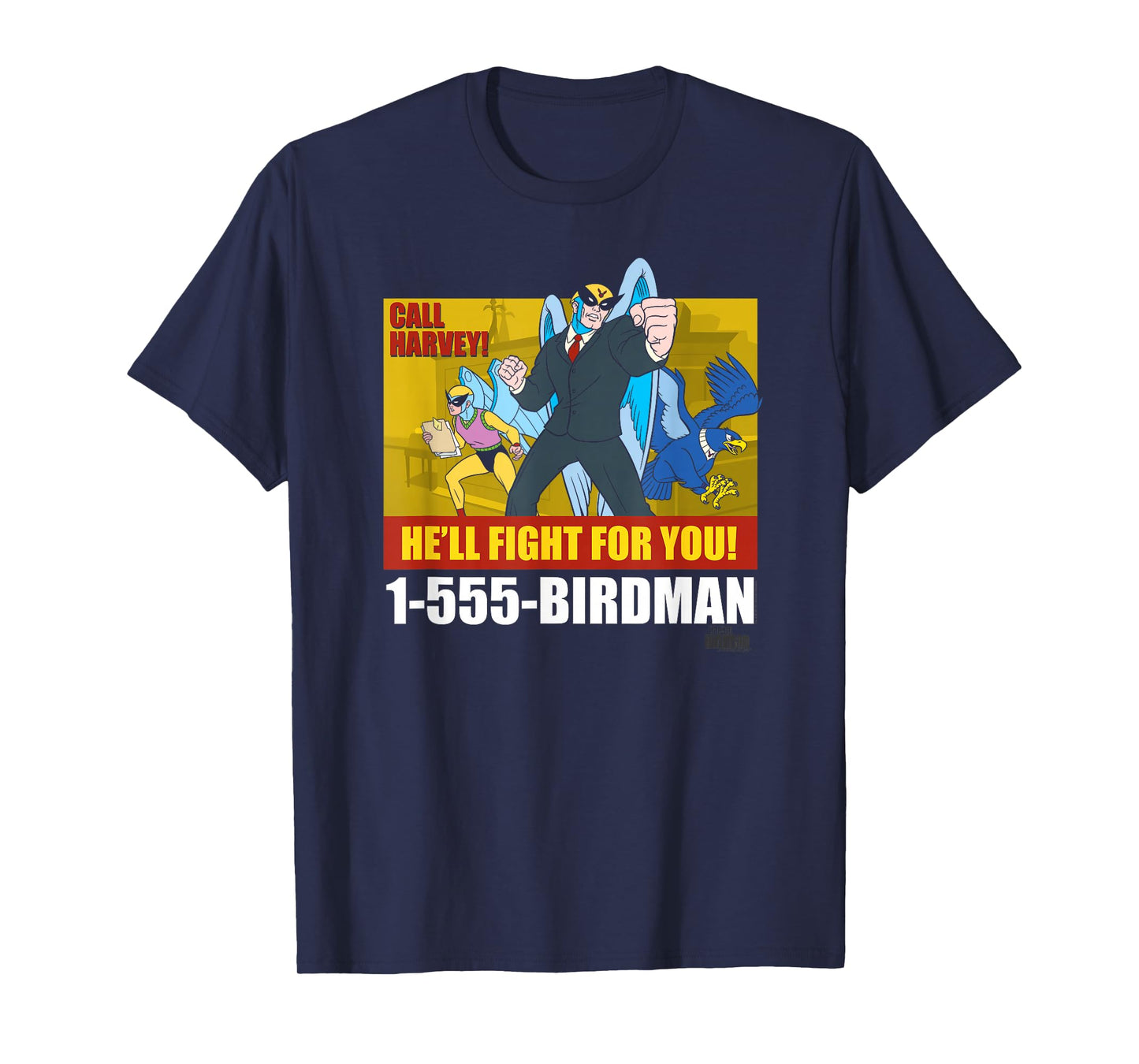 Harvey Birdman, Attorney at Law Birdman Ad T-Shirt