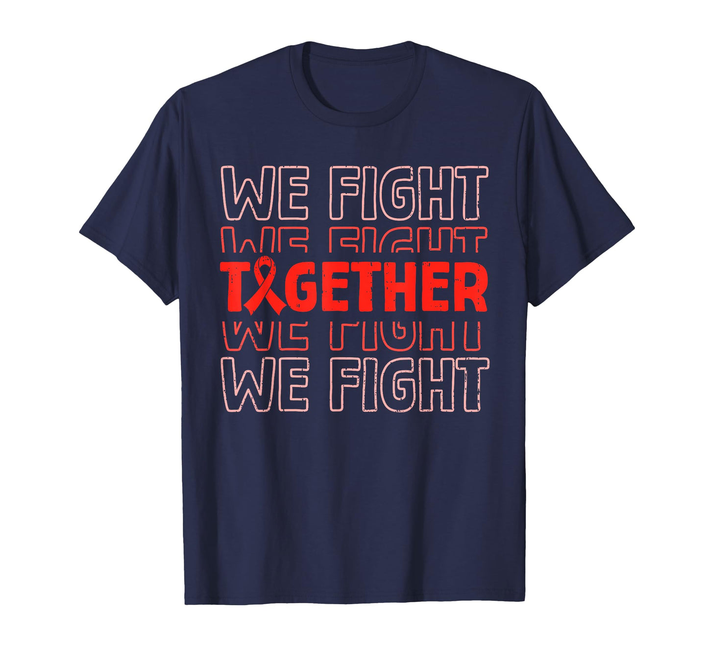 Motivational Positivity Blood Cancer Awareness Support T-Shirt