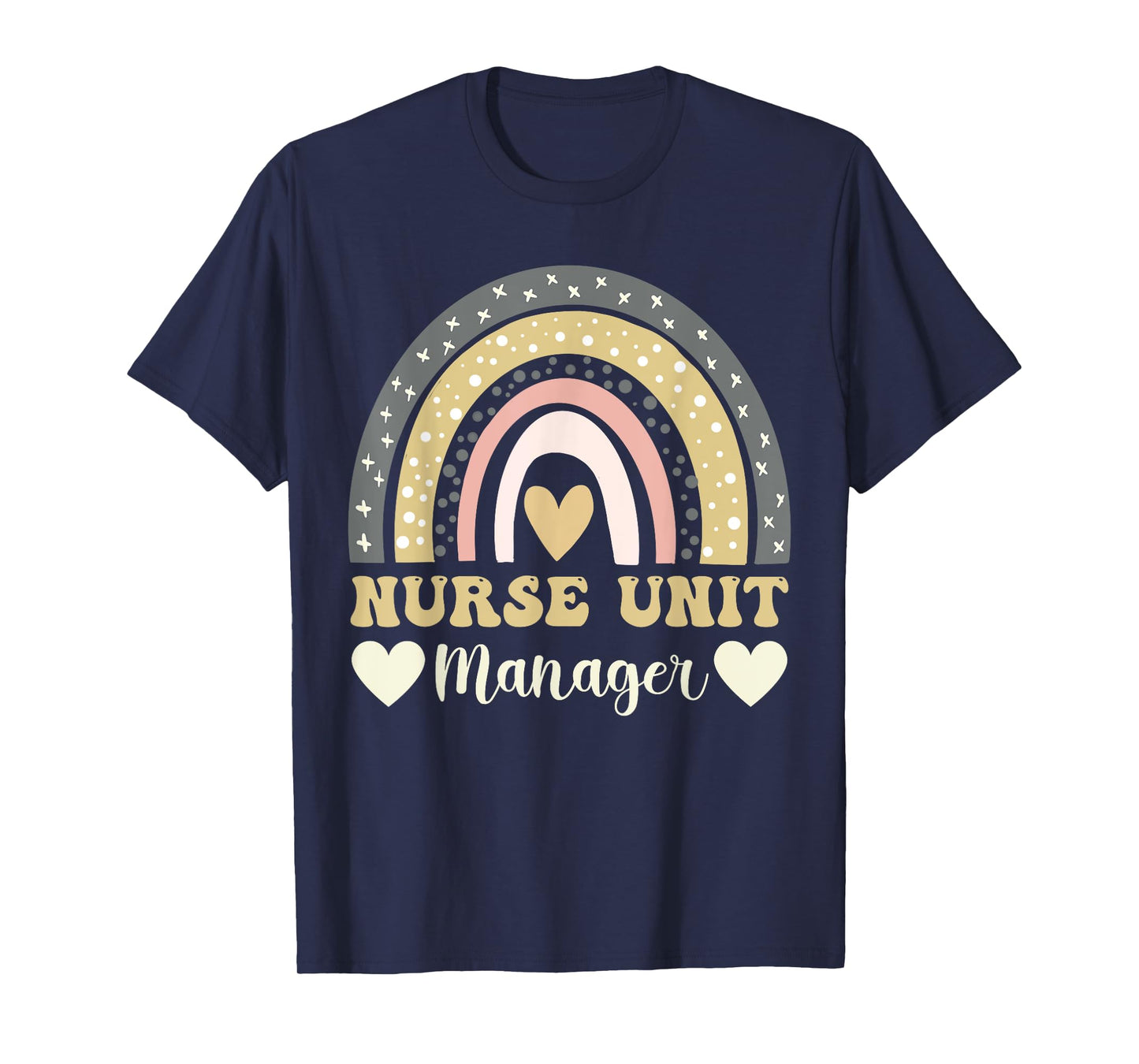 Cute Nurse Unit Manager Women Rainbow Nursing Unit Manager T-Shirt