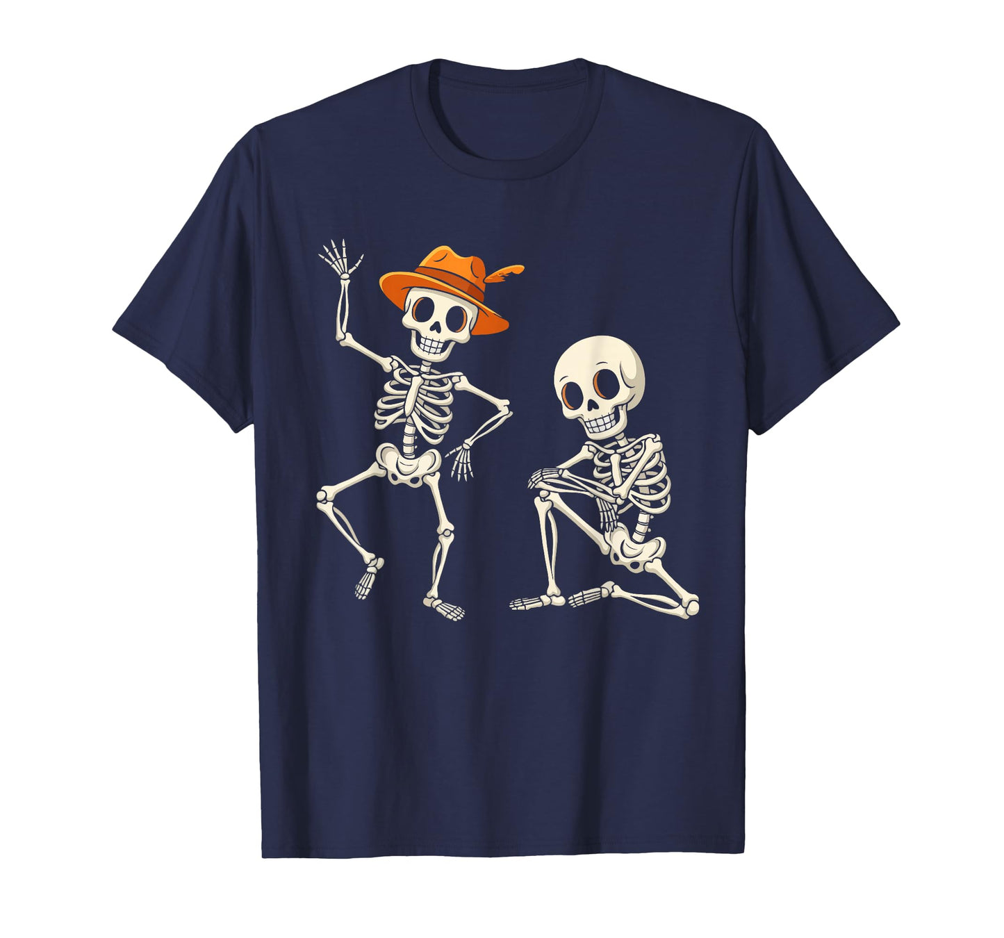 Halloween Party Skeletons Spooky Fun T-Shirt