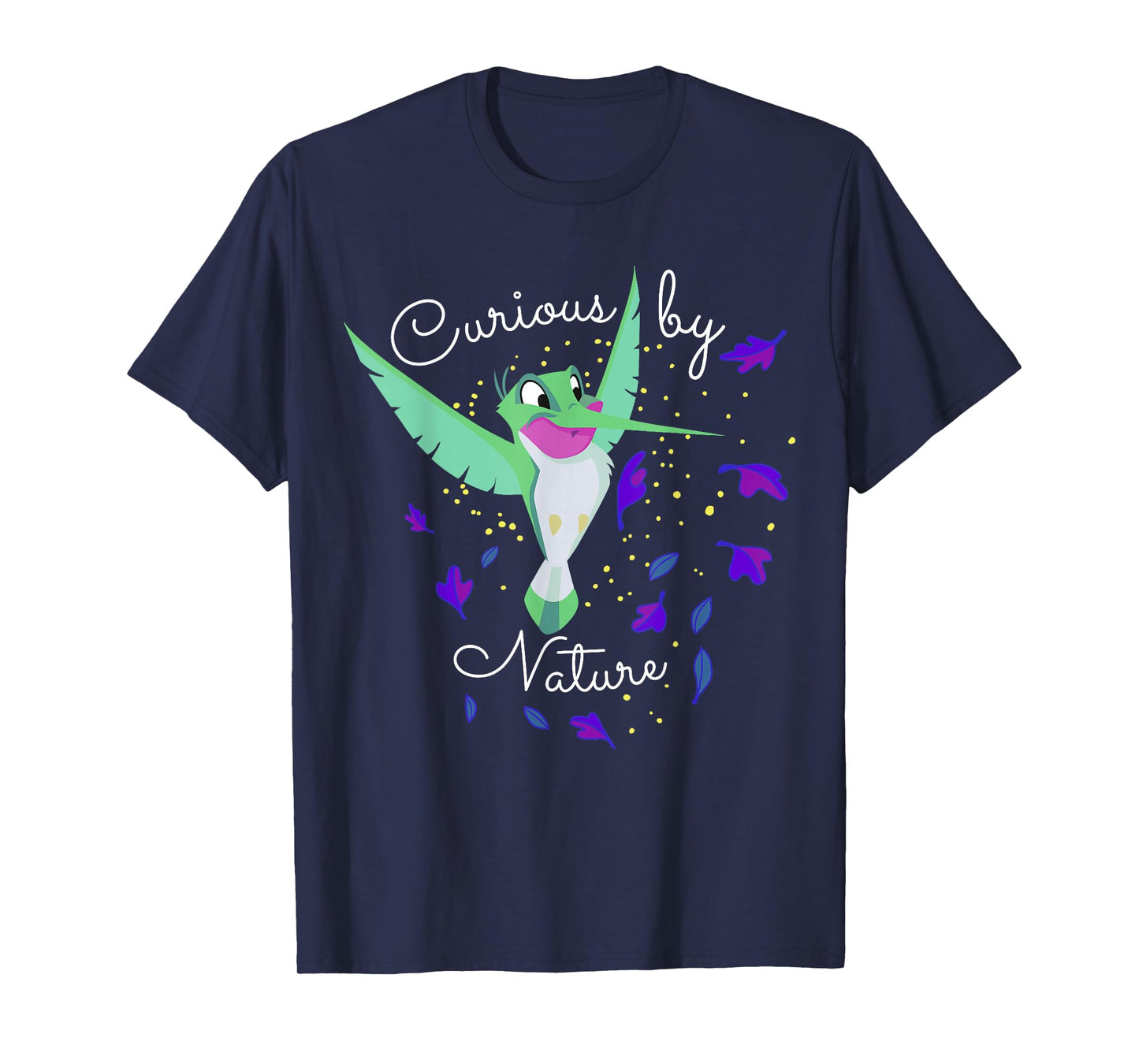 Disney Pocahontas Flit Curious By Nature Portrait T-Shirt