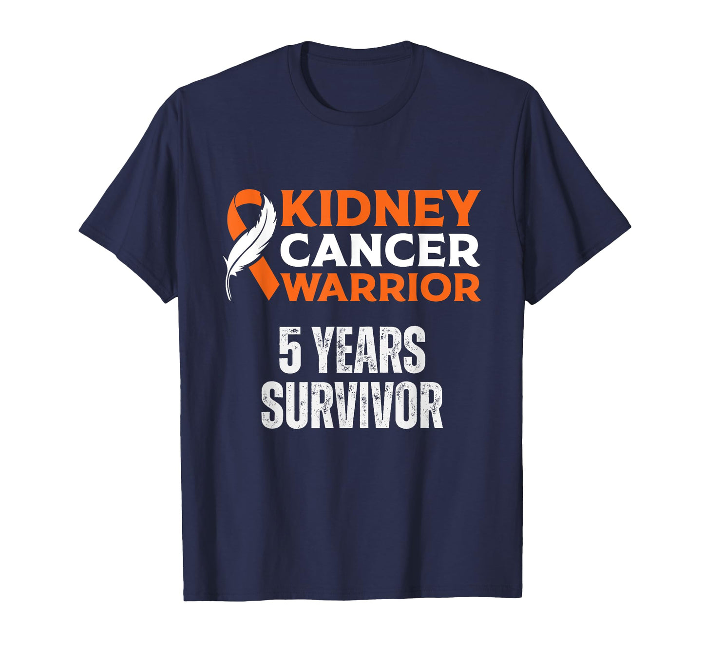 5 Years Kidney Cancer Free Survivor T-Shirt