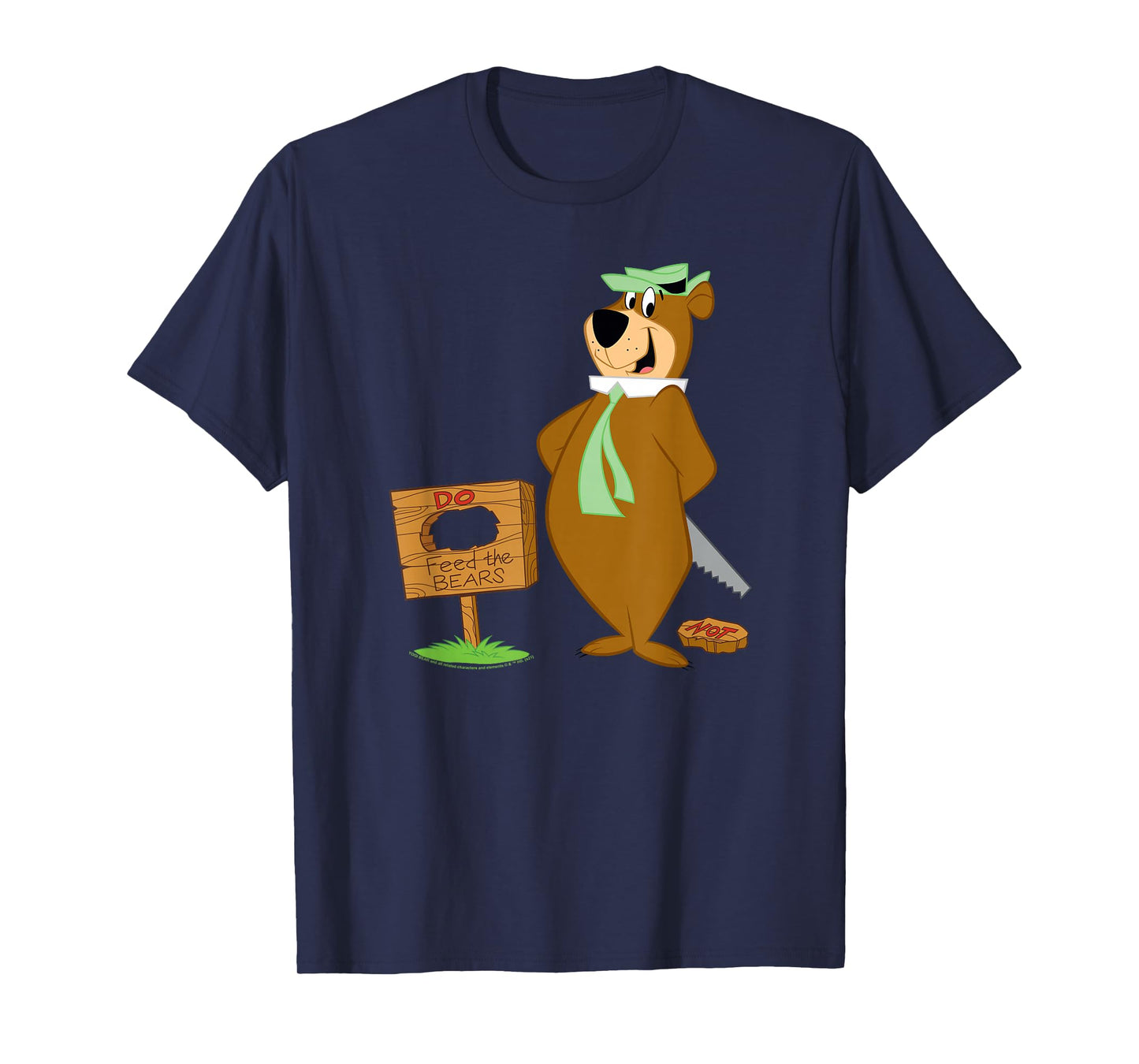 Yogi Bear Do Not Feed the Bears T-Shirt