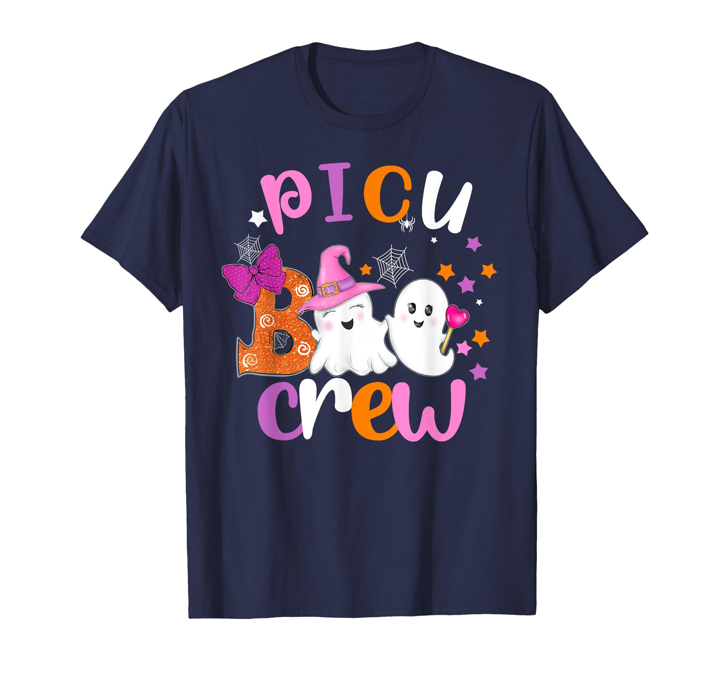 PICU Boo Crew Halloween matching shirts for PICU nurses T-Shirt