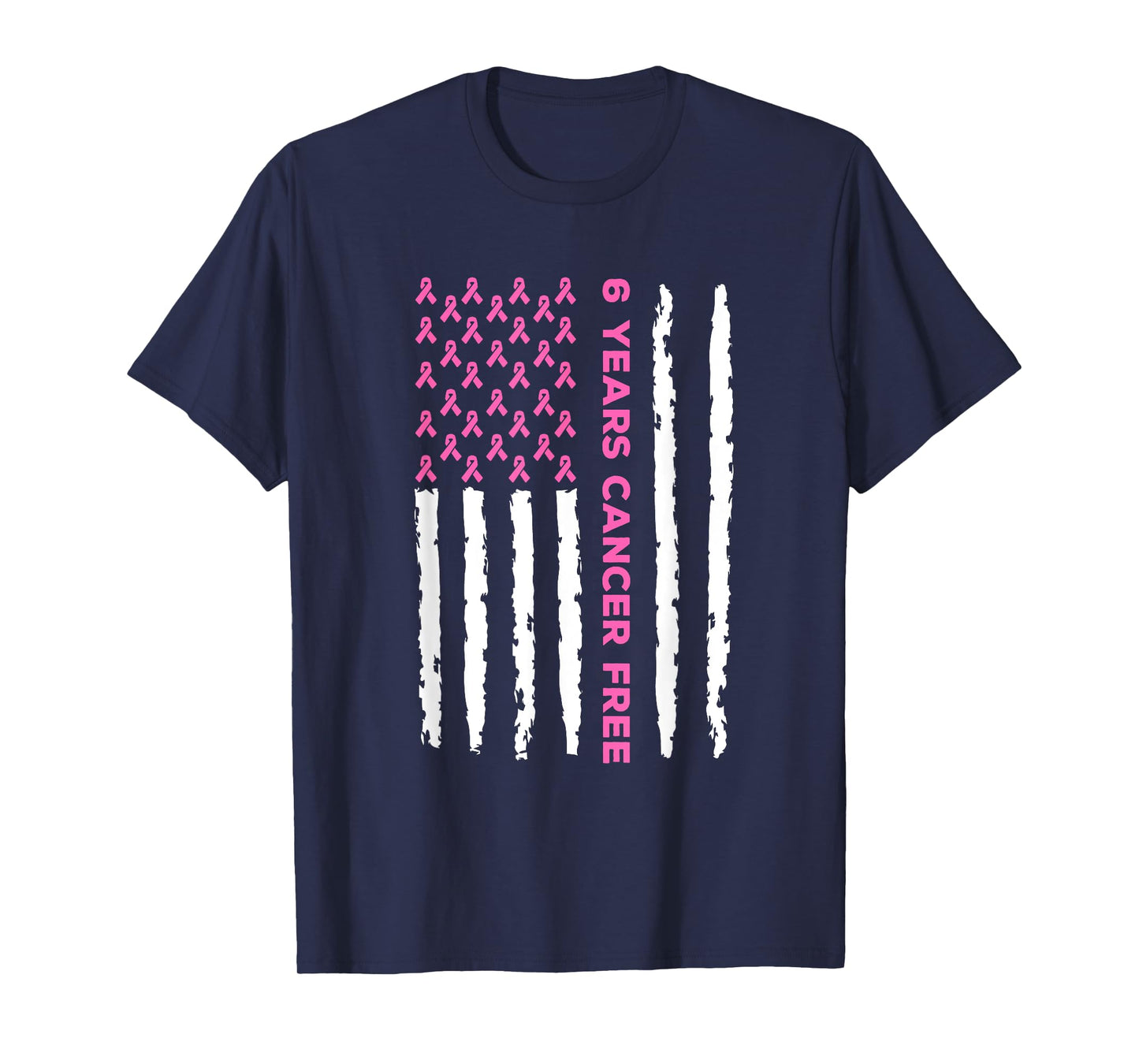 6 Years Breast Cancer Free Survivor T-Shirt