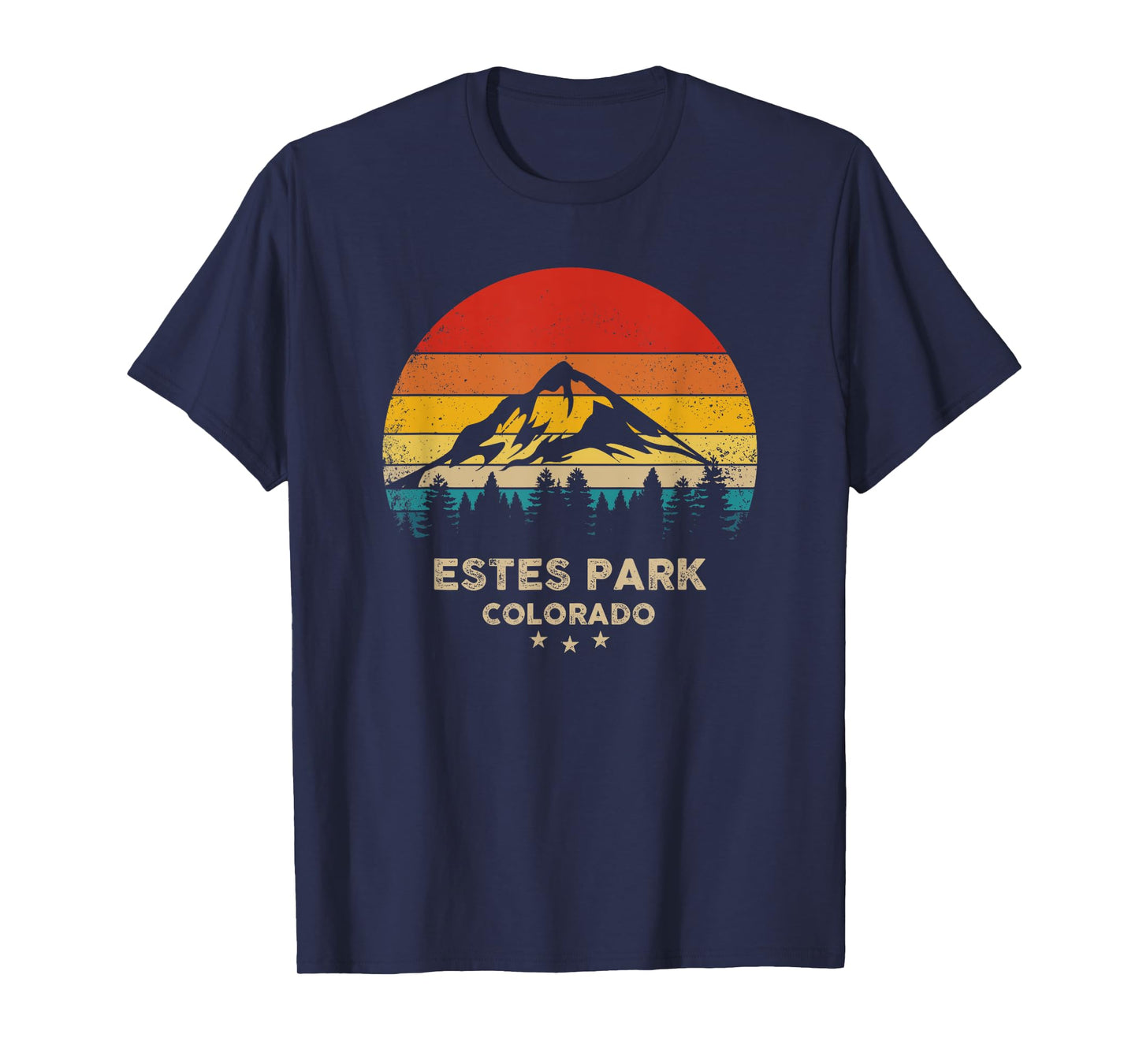 Mountain Life Tees Vintage Estes Park - Park Retro Souvenir T-Shirt