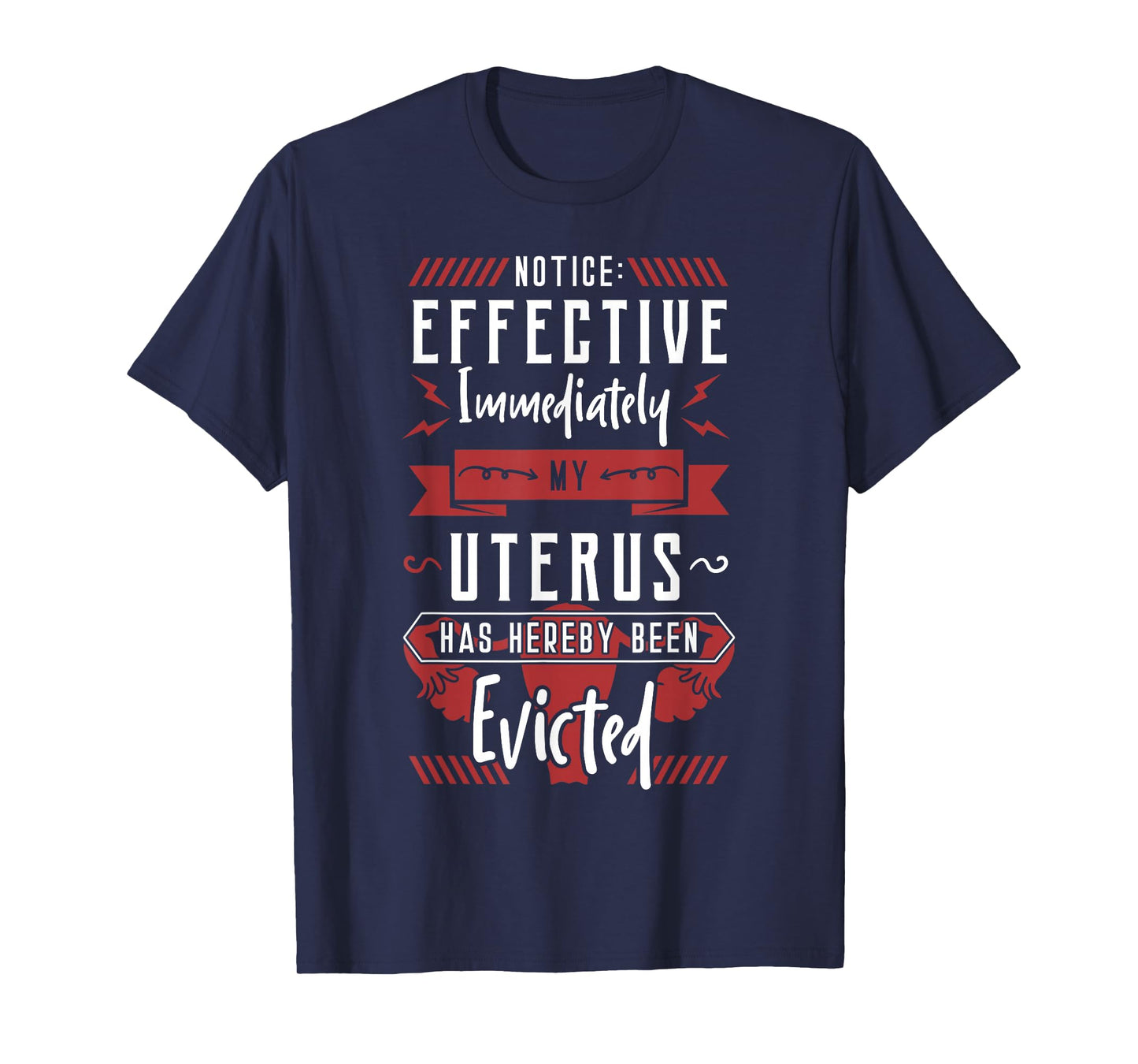 Uterus Evicted Hysterectomy Supracervical Cervix Surgery T-Shirt