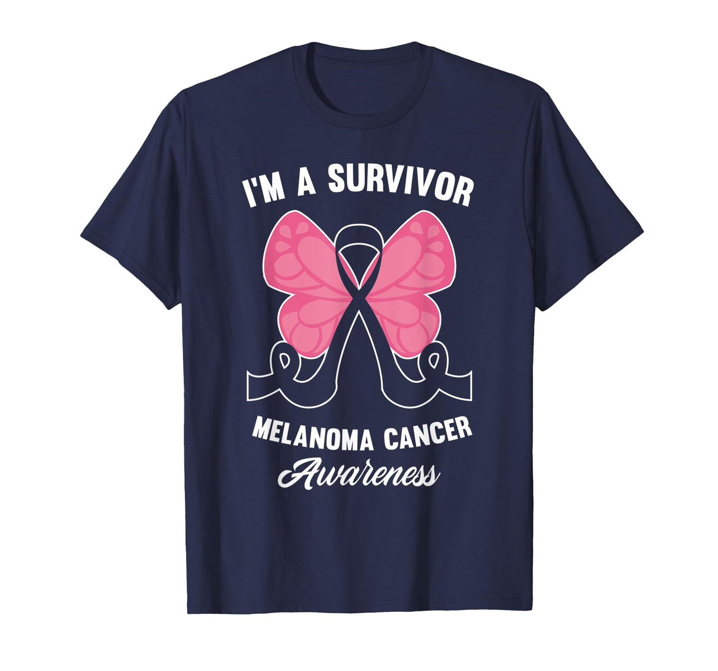 Melanoma Cancer Survivor Skin Cancer Melanoma Awareness T-Shirt