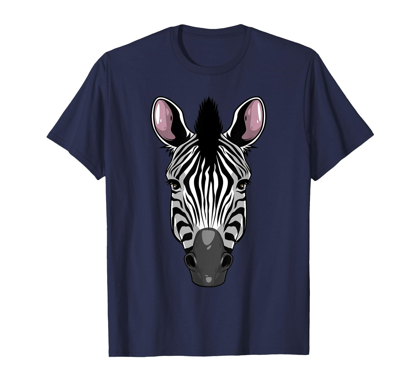 Funny Zebra Art for Men Women Kids Zebra Animal Print Zebra T-Shirt