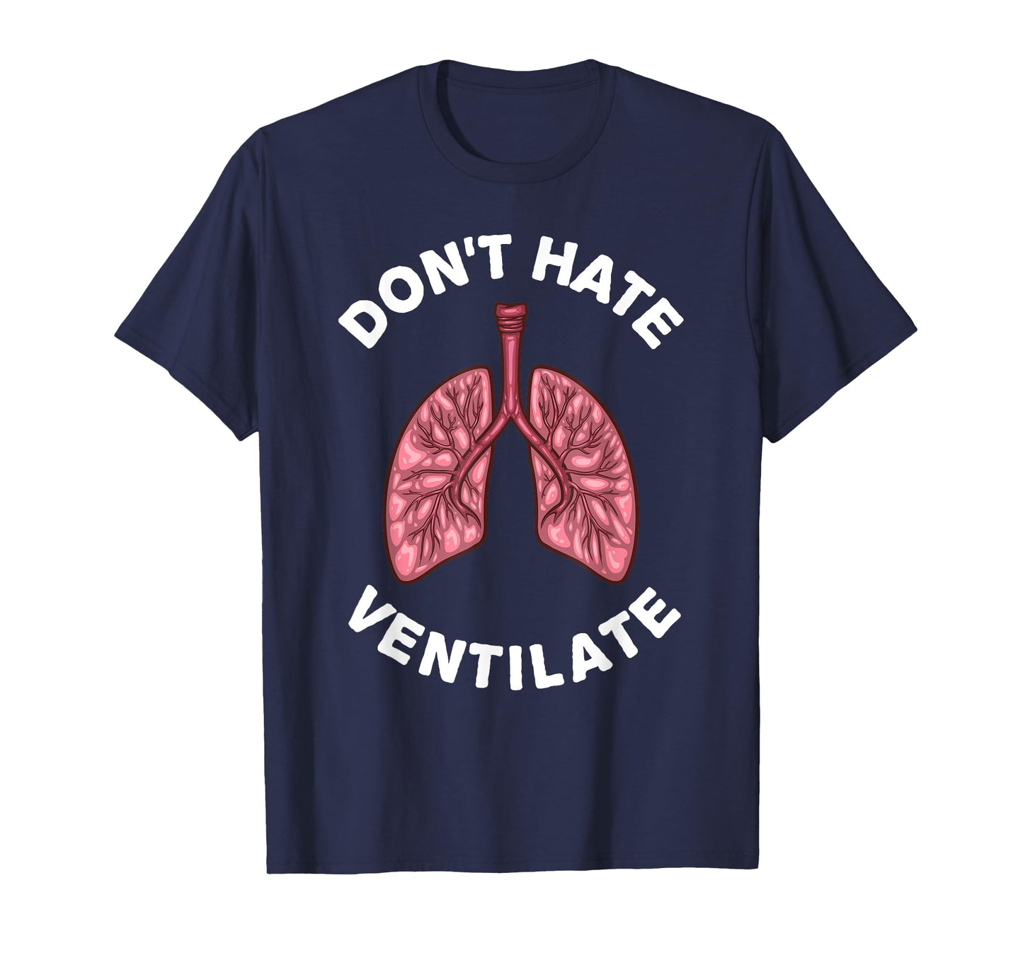 Funny Respiratory Therapy RT Art Men Women Lung Doctor T-Shirt