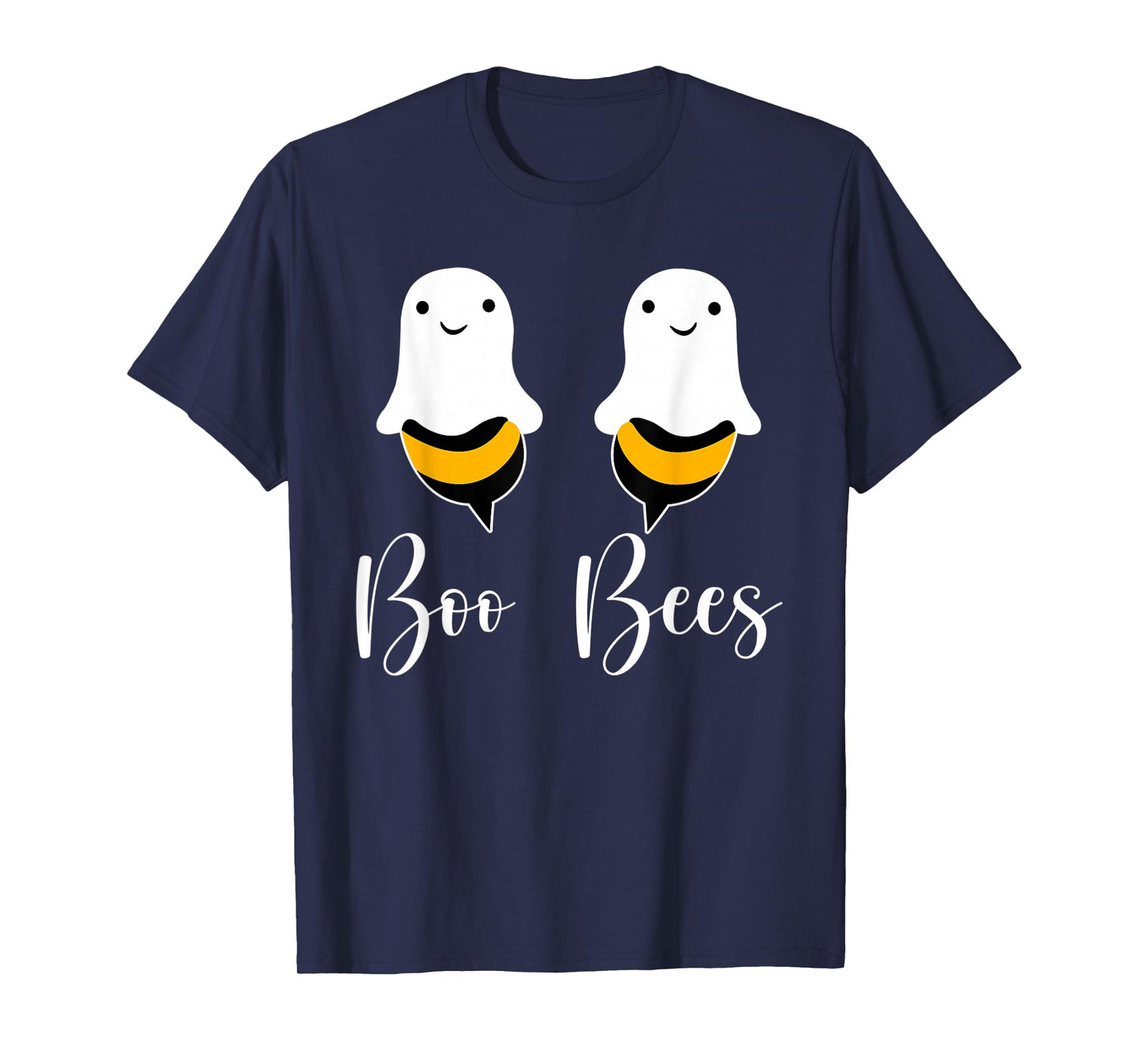 Boo Bees Funny Couples Halloween Costume for Adult Her Women T-Shirt