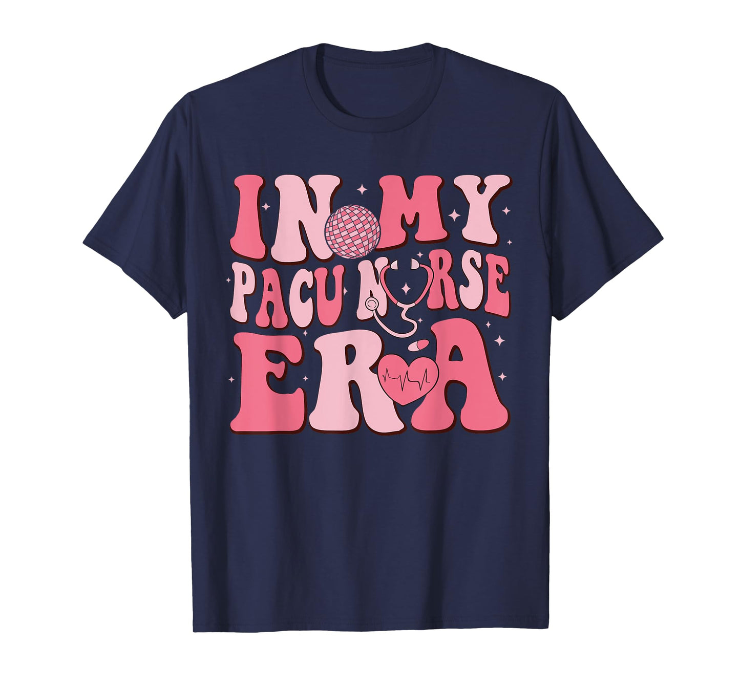 Retro Groovy Disco In My PACU Nurse Era T-Shirt