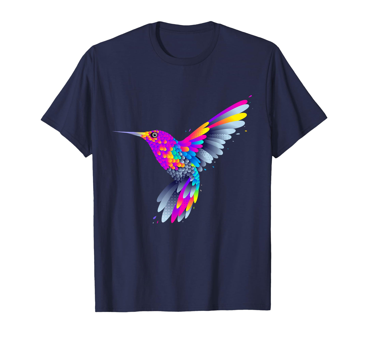 Colorful Peaceful Bird T-shirt, I Love Birds, Birds Graphic T-Shirt