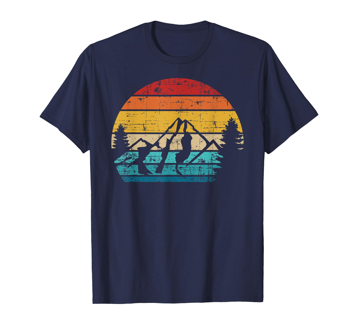 Mountains vintage Camping T-Shirt