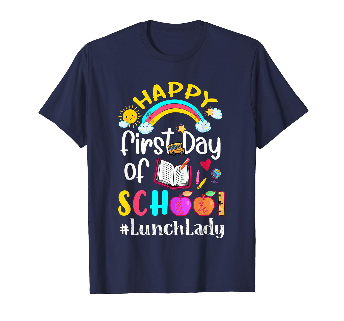 First Day Of School Team Lunch Lady Squad Back To School T-Shirt