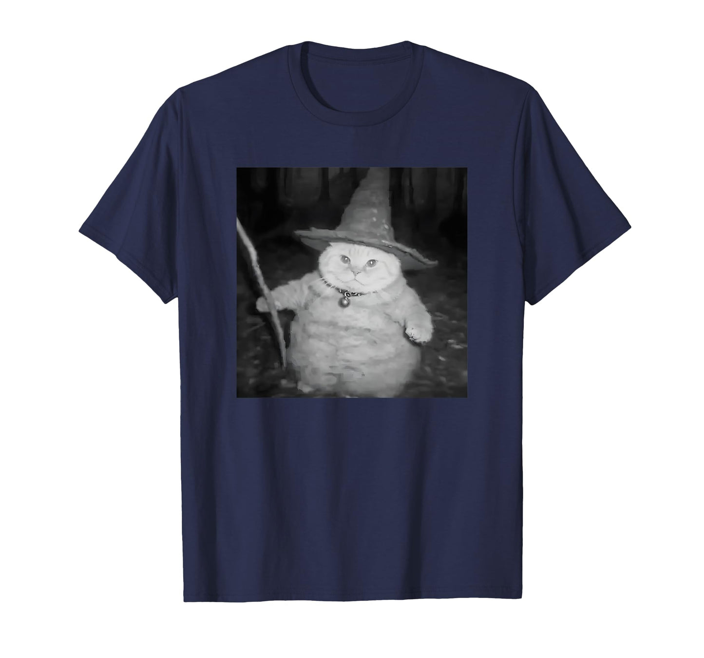 Magical Cat Wizard Meme Charm Men Women Kids T-Shirt