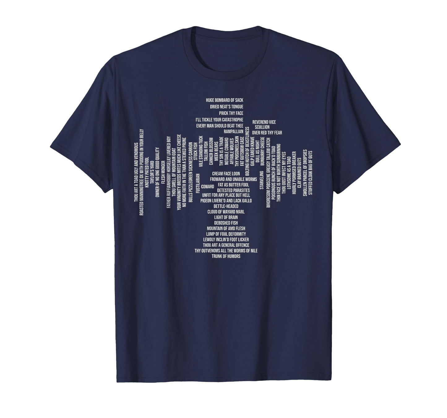 Shakespeare Insults - Funny Shakespeare Quotes T-Shirt
