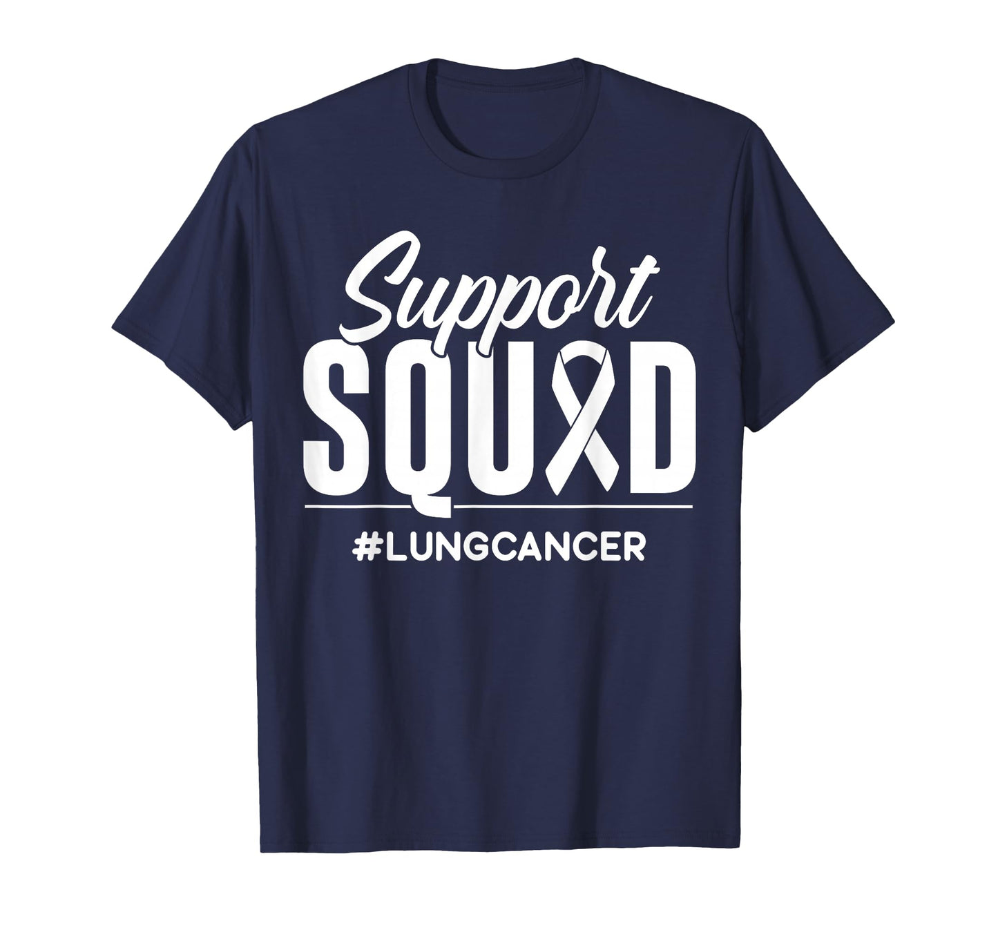 Support Squad Lung Cancer Awareness Gift T-Shirt