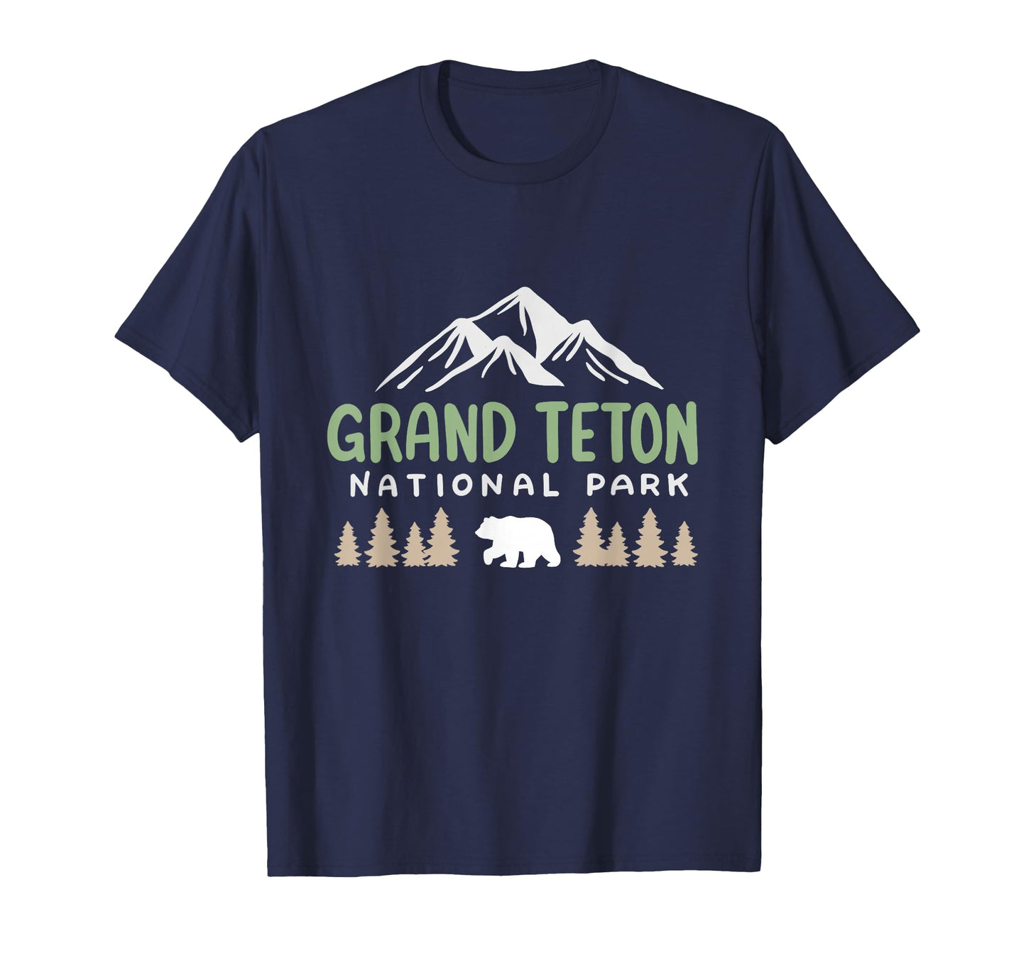 Grand Teton National Park US Wyoming Mountain Men Women Kids T-Shirt