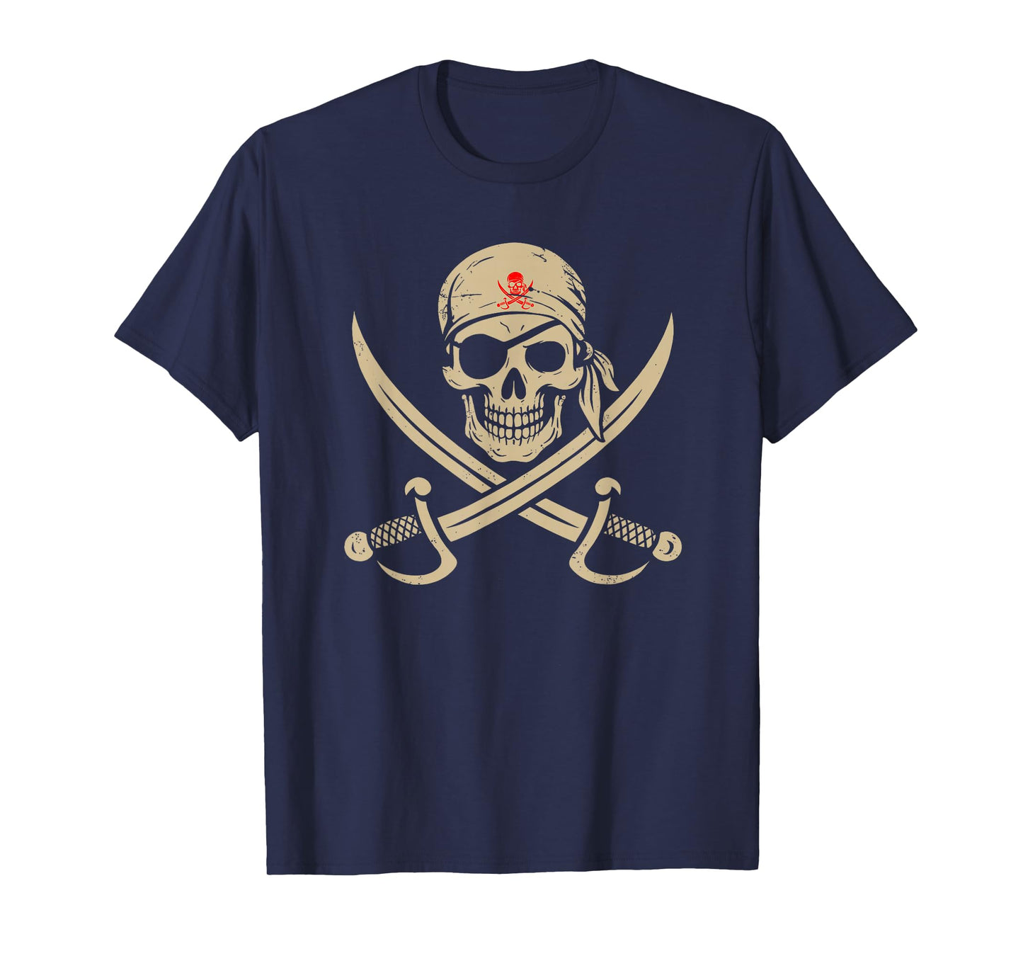 Pirate Flag Skull and Crossbones Skeleton T-Shirt