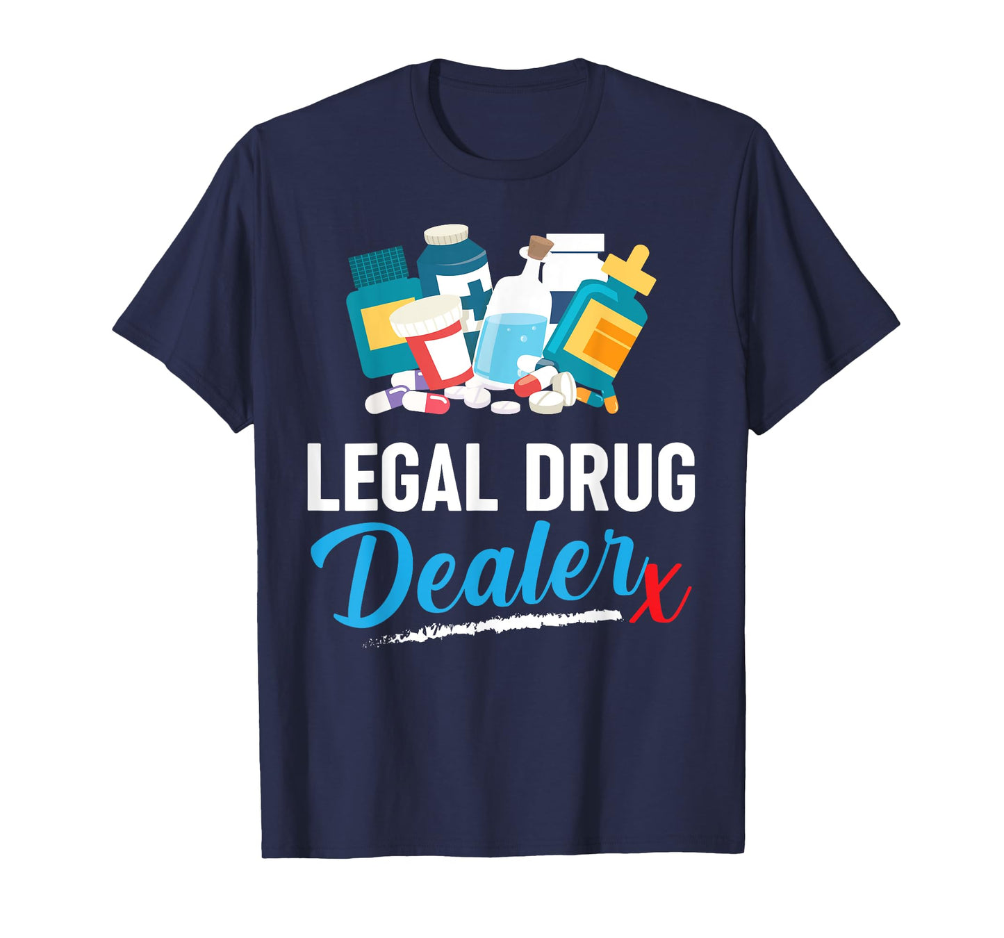 Nurse & Doctor tee Unisex-Adults Black T-Shirt Small