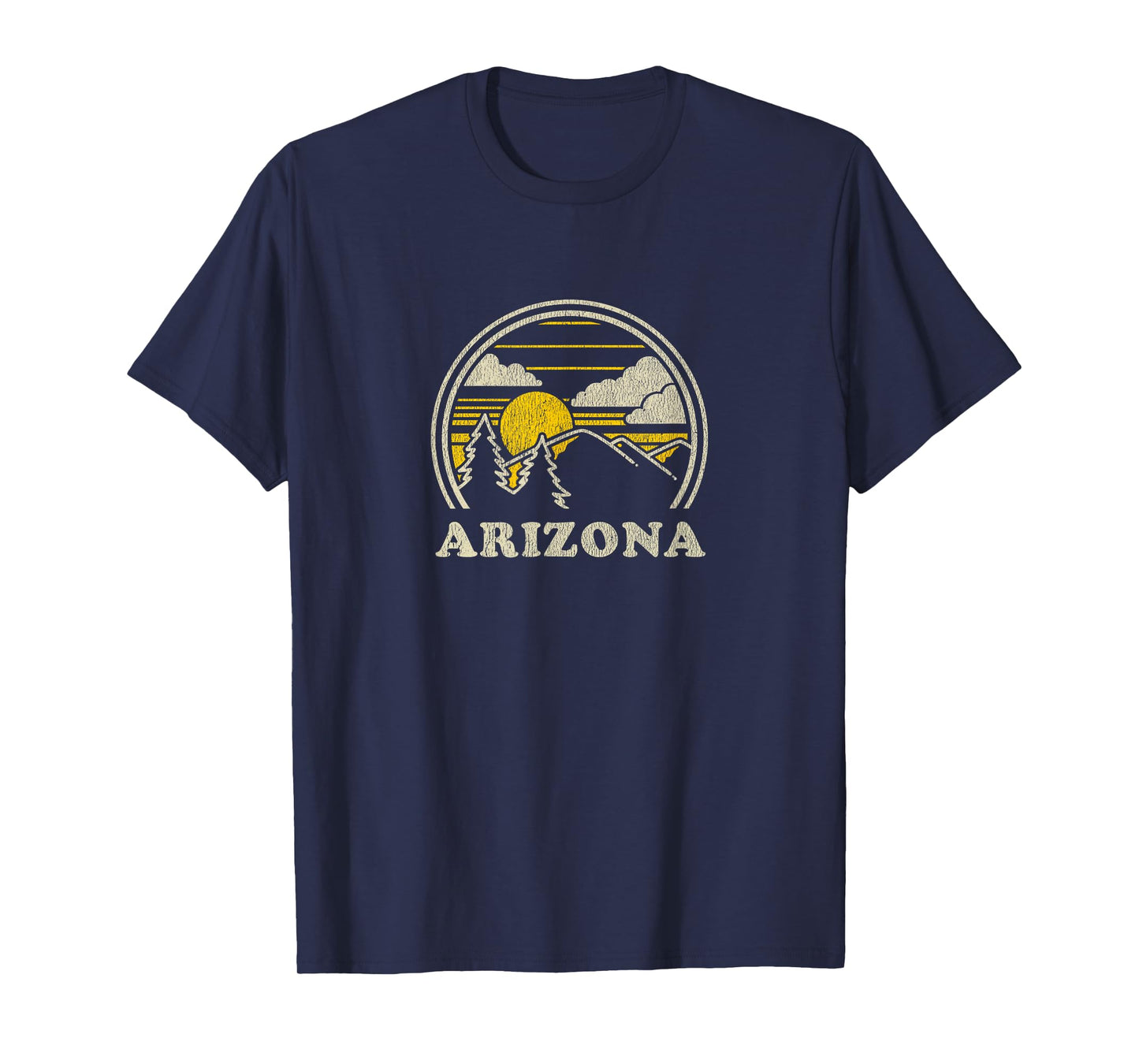 Arizona AZ T Shirt Vintage Hiking Mountains Tee T-Shirt