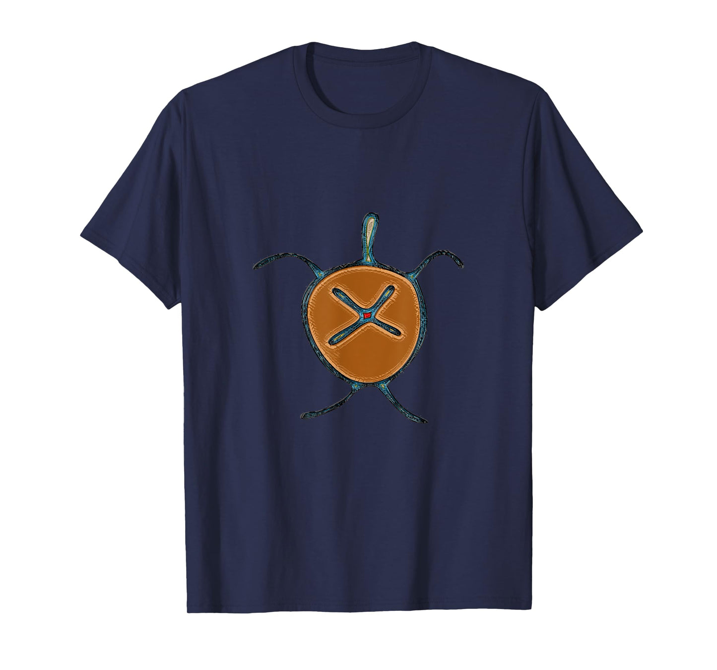 Taino Turtle Symbol Puerto Rico Indigenous T-Shirt