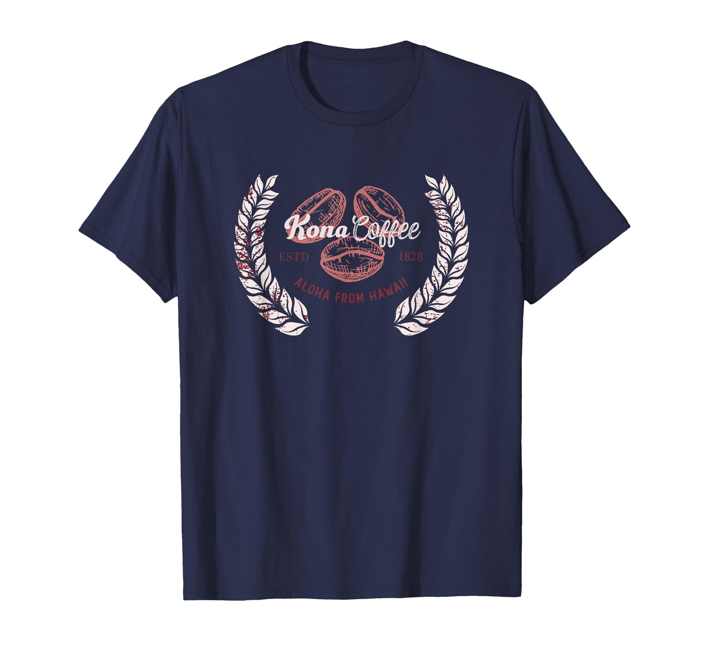 Kona Coffee Hawaii Designed by Hulave Tee Hawaii T-Shirt