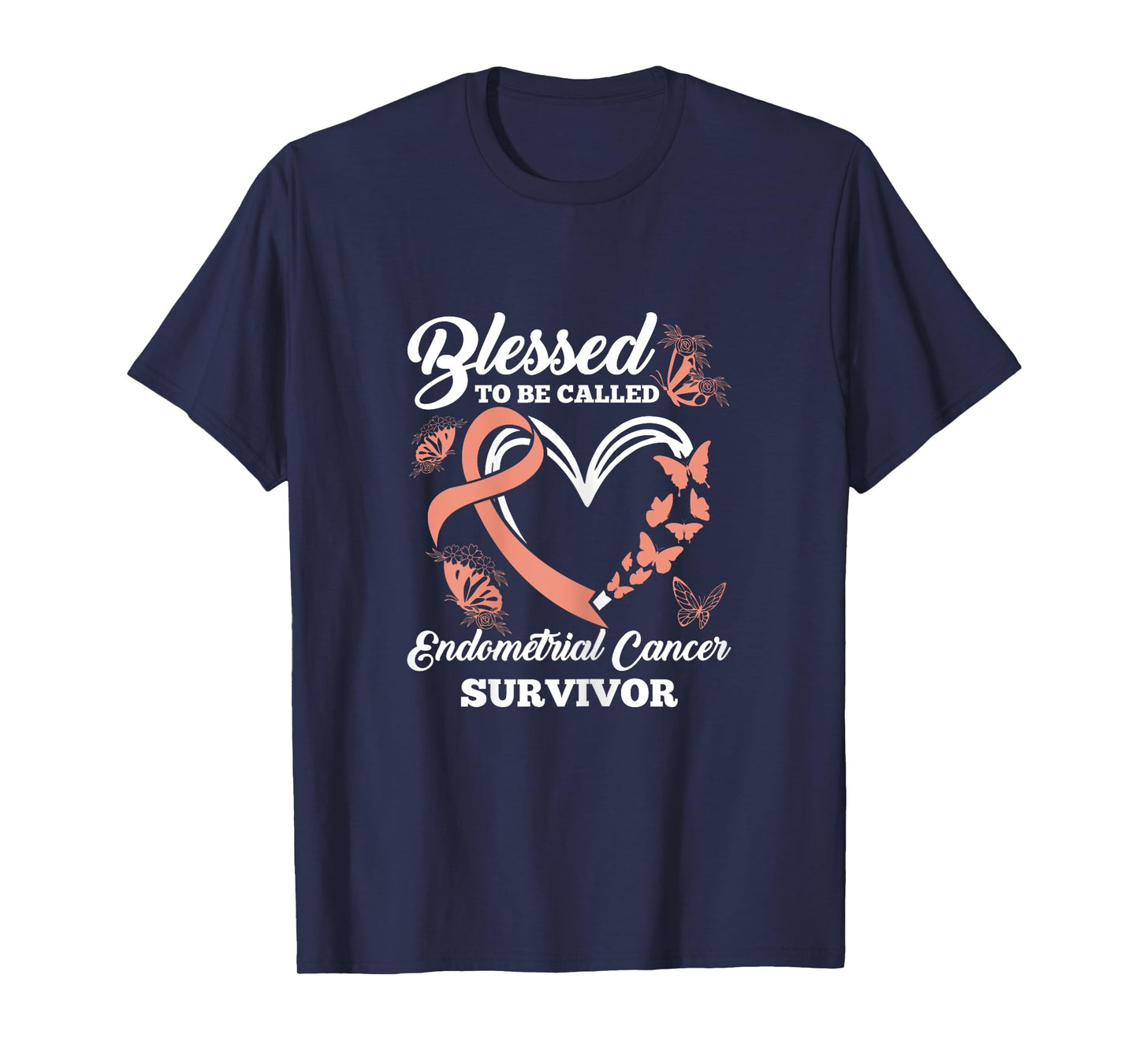 Blessed To Be Called Endometrial Cancer Survivor Awareness T-Shirt