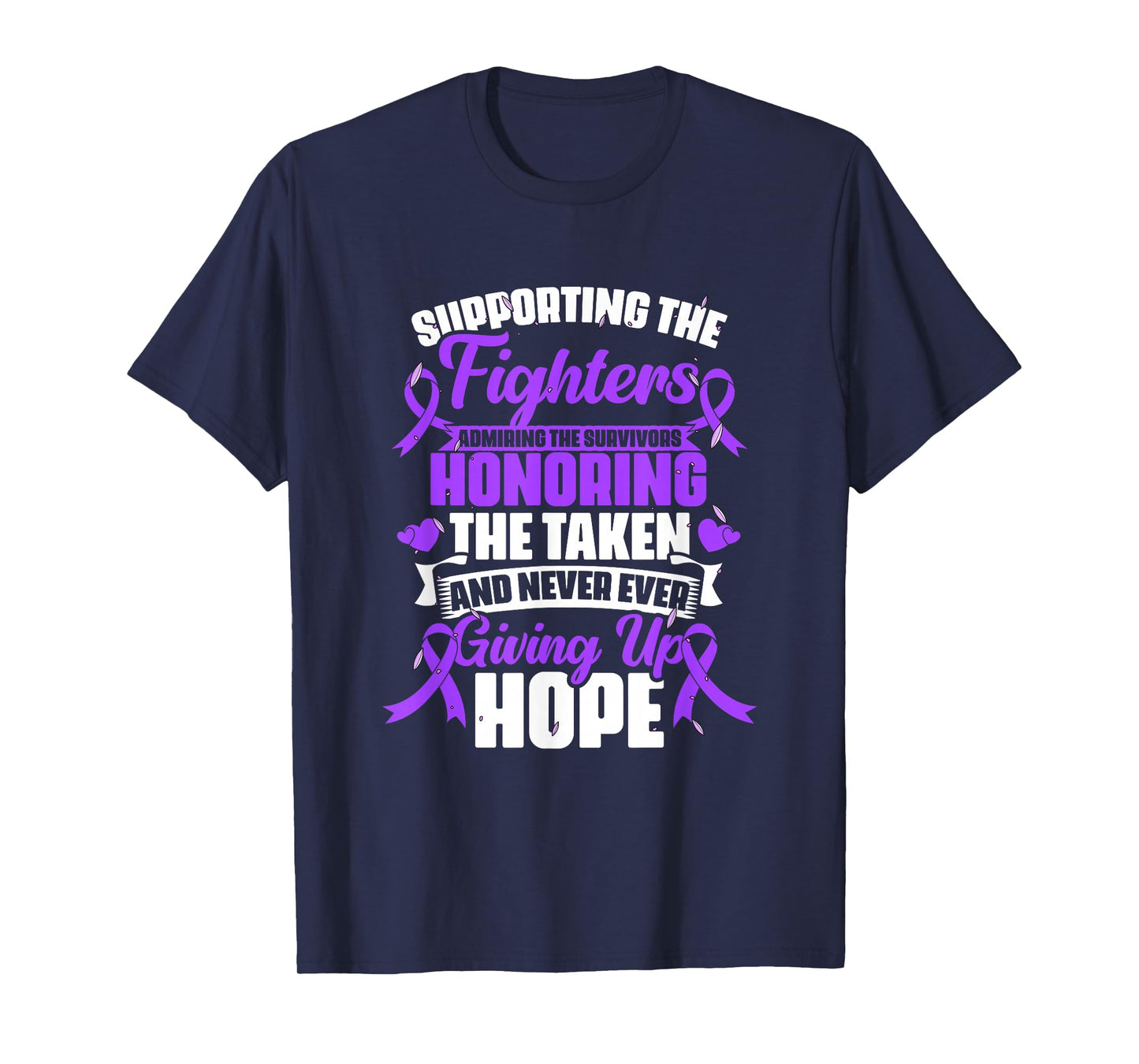 Support Fighter Pancreas Survivor Pancreatic Cancer T-Shirt
