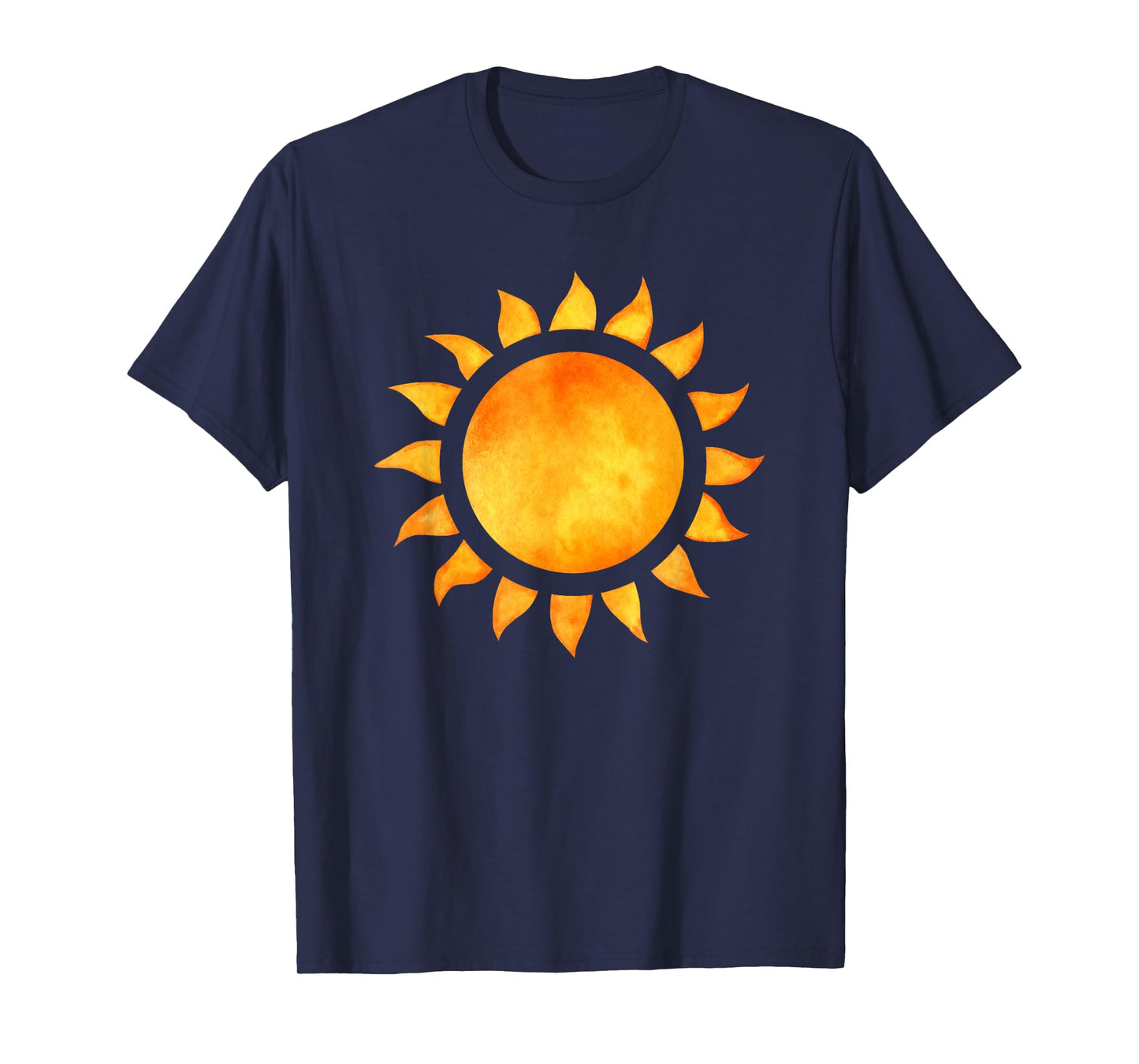 The Sun Painted with Sun Rays Sunshine T-Shirt