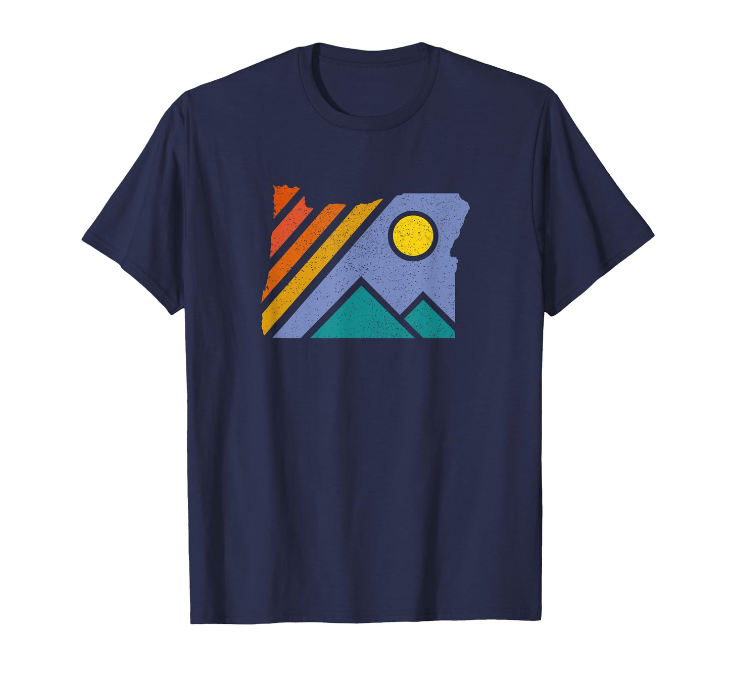 Retro Vintage Oregon Throwback mountains shirt and gift T-Shirt