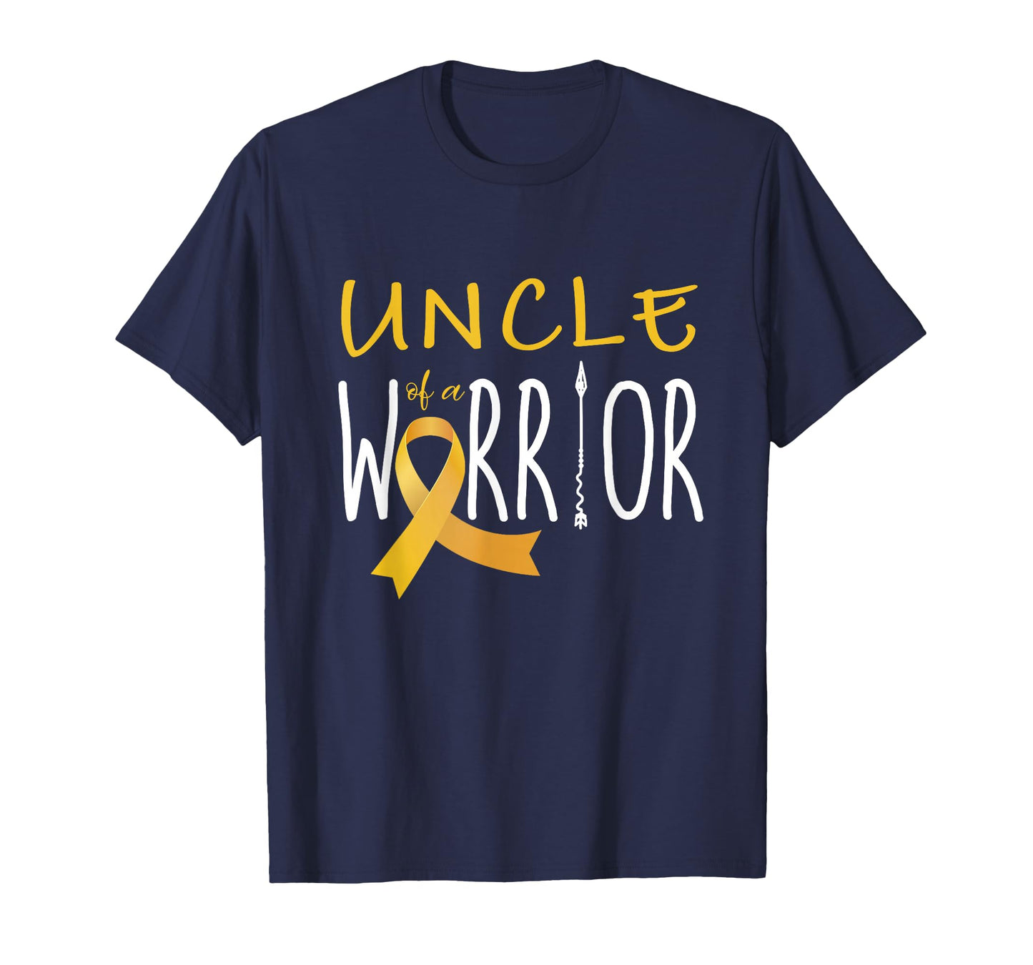 Childhood cancer awareness Uncle of a warrior T-Shirt