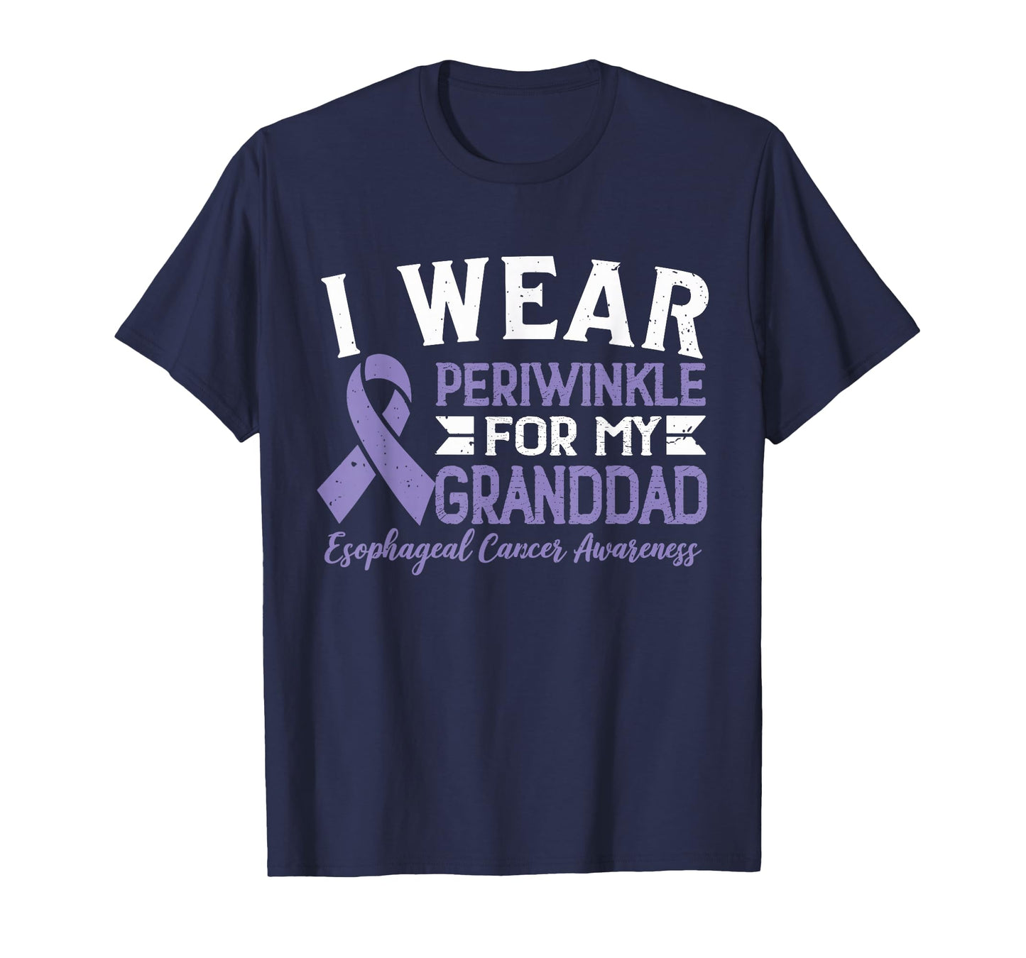 I Wear Periwinkle For My Granddad Esophageal Cancer T-Shirt
