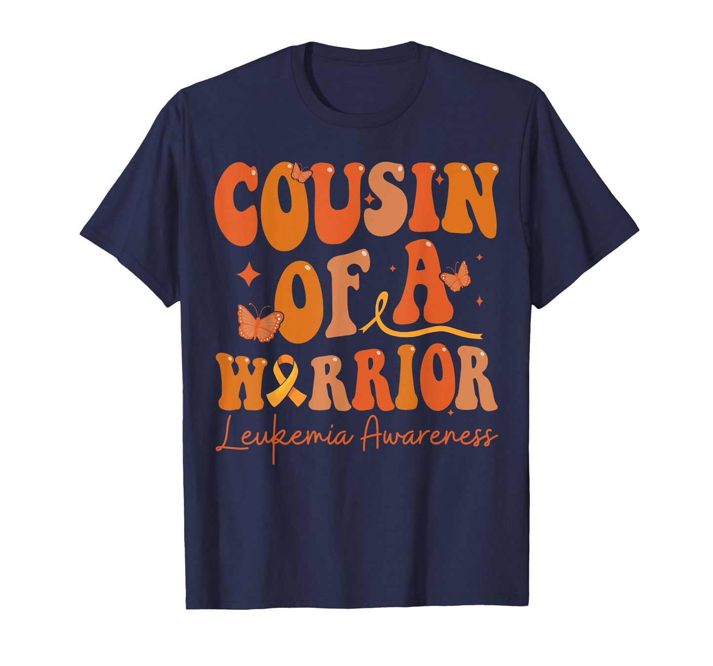 Cousin Of A Warrior Leukemia Awareness Family Matching T-Shirt
