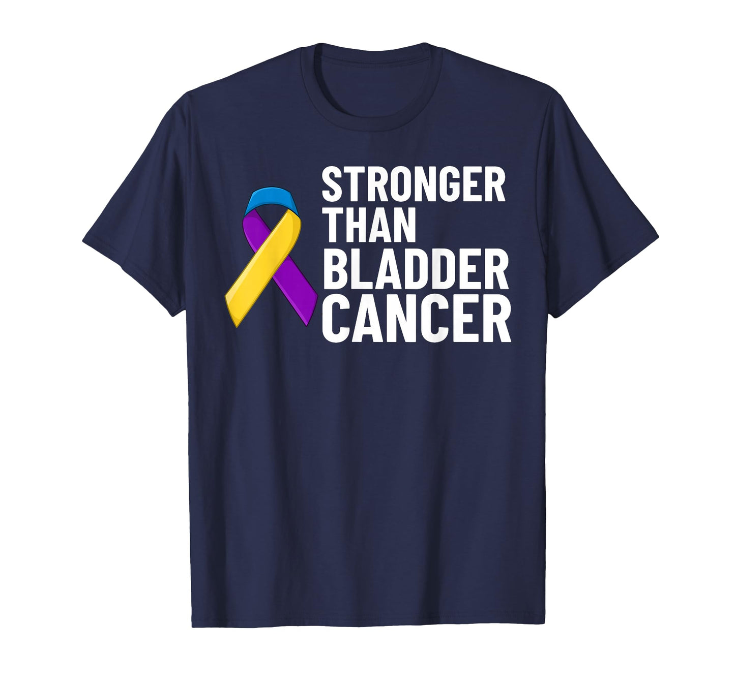 Bladder Cancer Ribbon Awareness Chemo Survivor T-Shirt