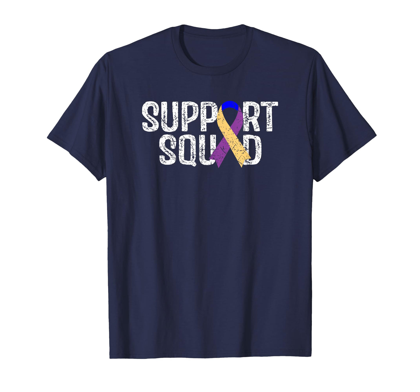 Bladder Cancer Awareness Support Squad T-Shirt