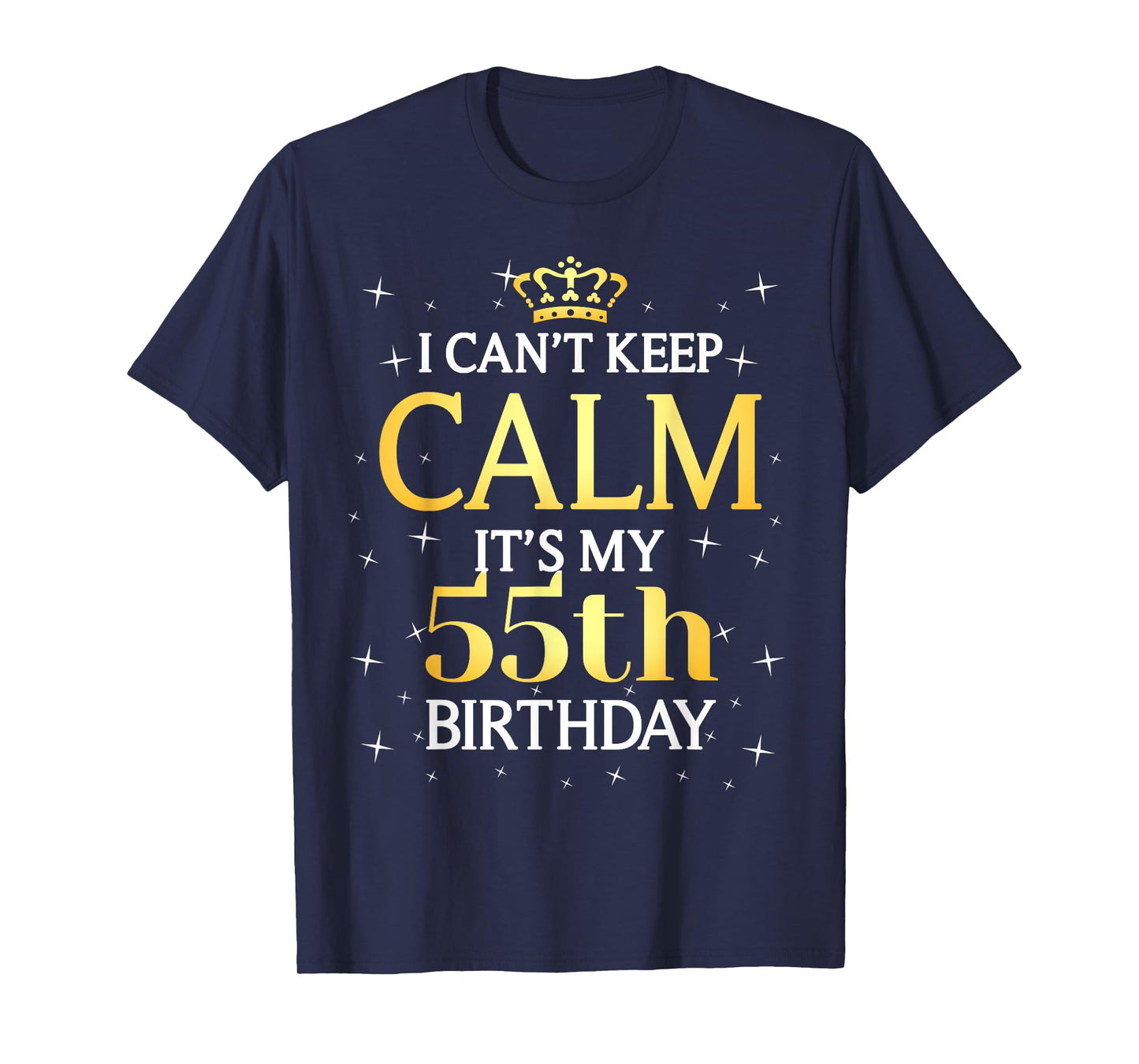 55 Year Old Men Women Birthday Gift It's My 55th Birthday T-Shirt