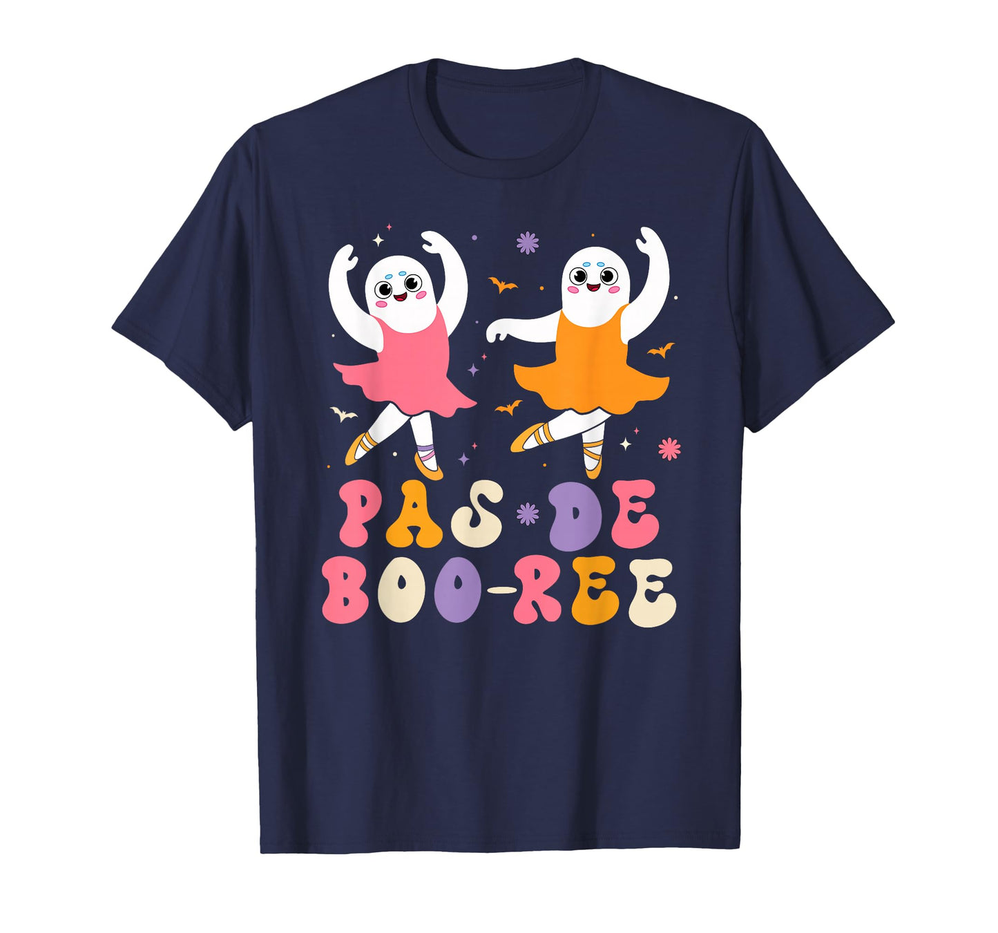Pas De Boo-Ree Ghost Ballet Dancer Halloween Costume Dancing T-Shirt