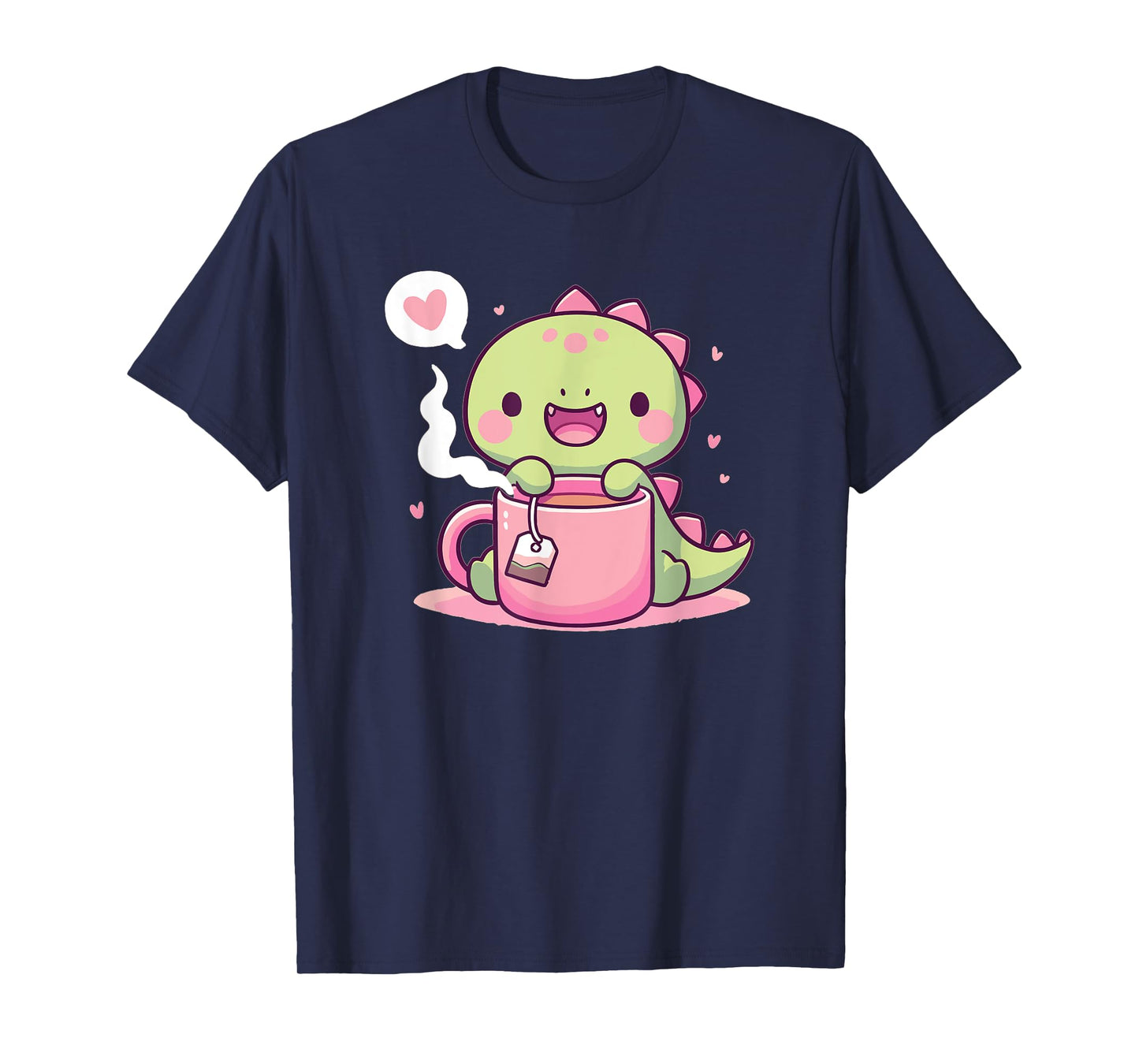 Tea Dino Tea Rex Pun T-Shirt