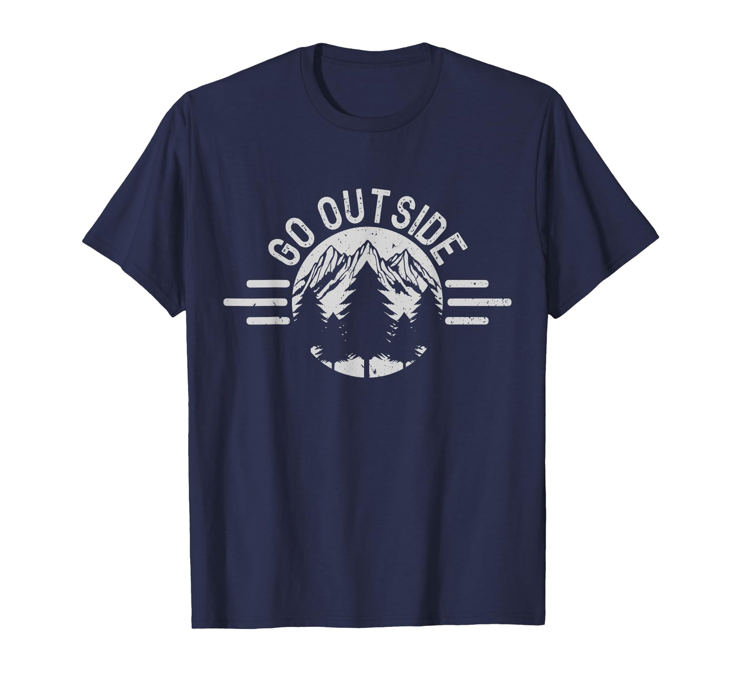 Go Outside T-Shirt Nature Hiking Camping Forest Gift T-Shirt
