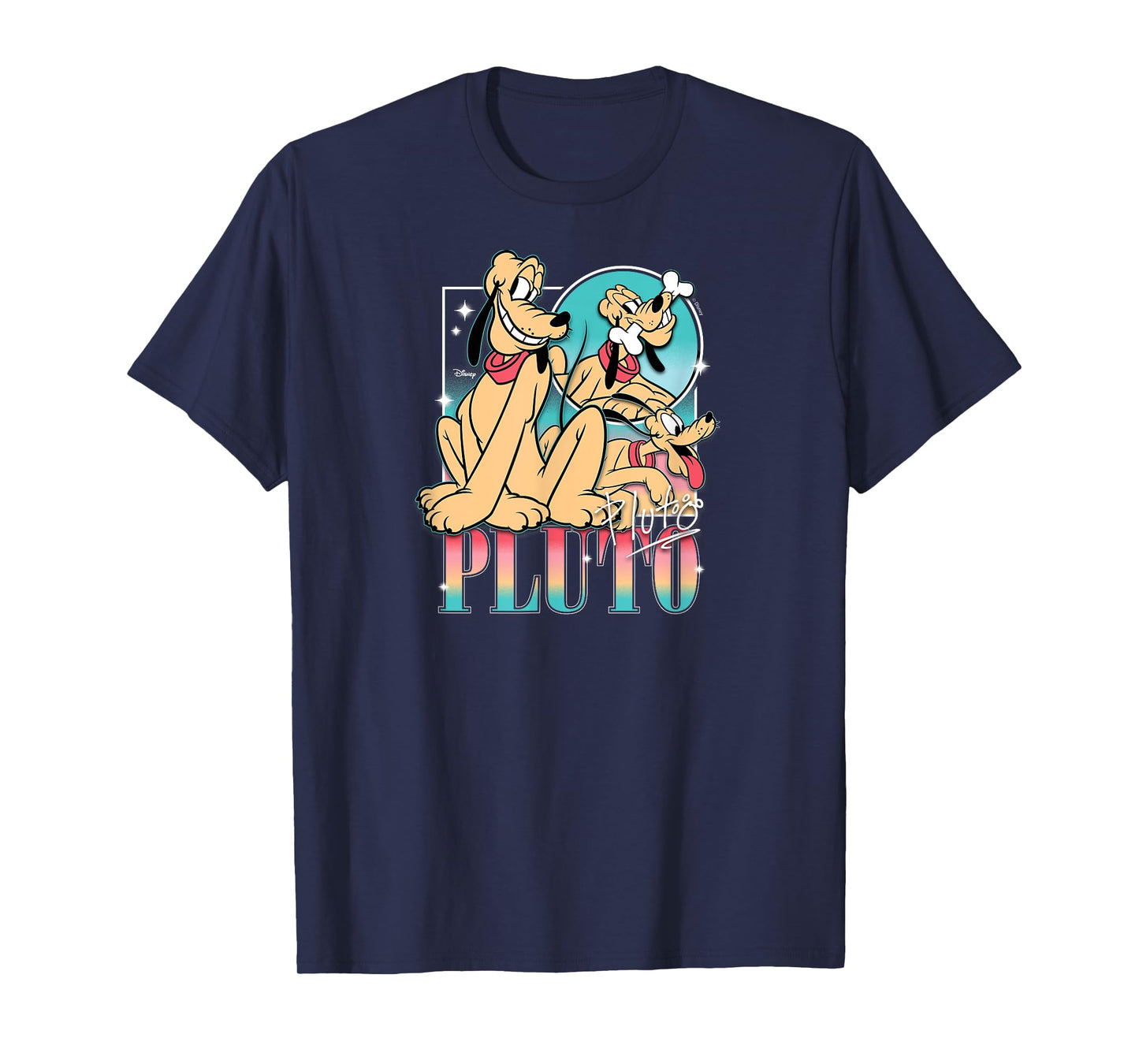 Pluto - Smiling Dog Character T-Shirt