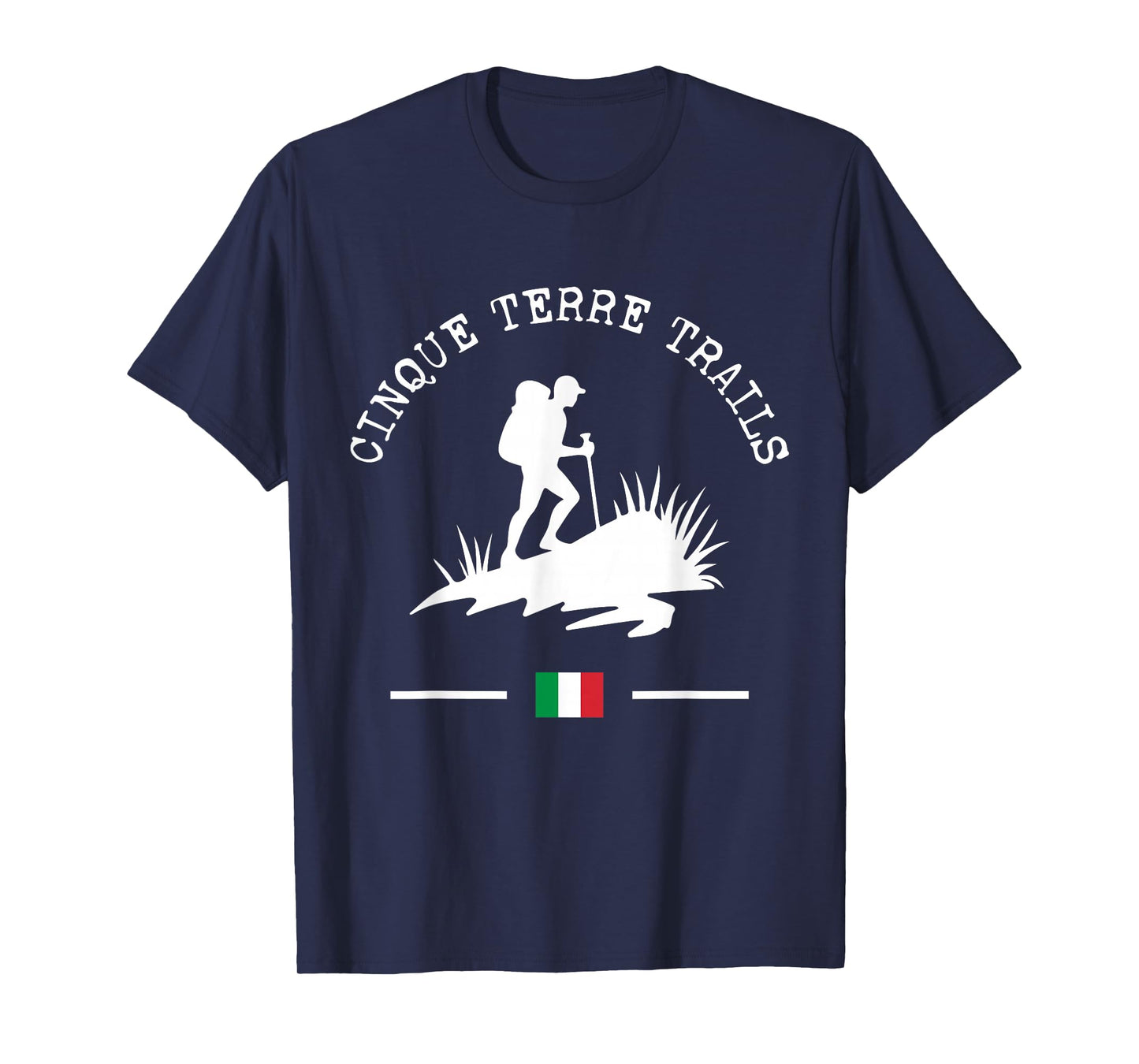 Cinque Terre Trail Italy Hiker Italian Riviera Liguria T-Shirt