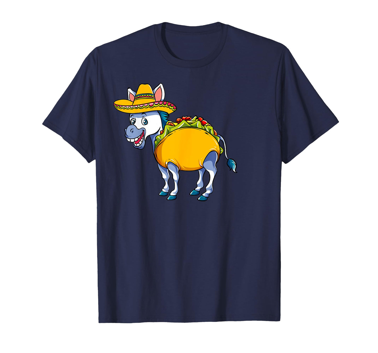 Donkey Taco Hilarious Burro Design for Cinco de Mayo T-Shirt
