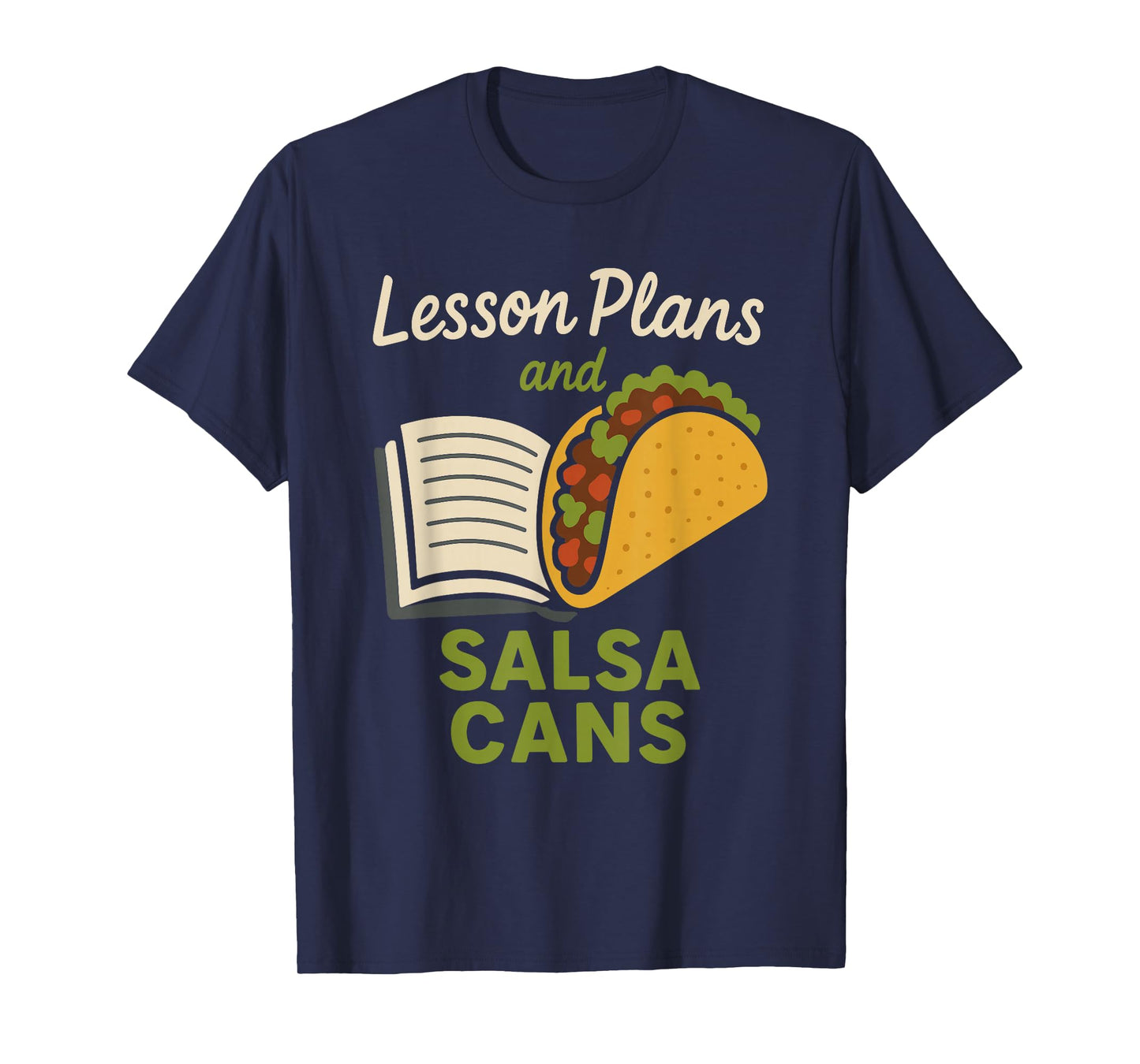 Funny Teacher Taco Tuesday Foodie Classroom Humor T-Shirt