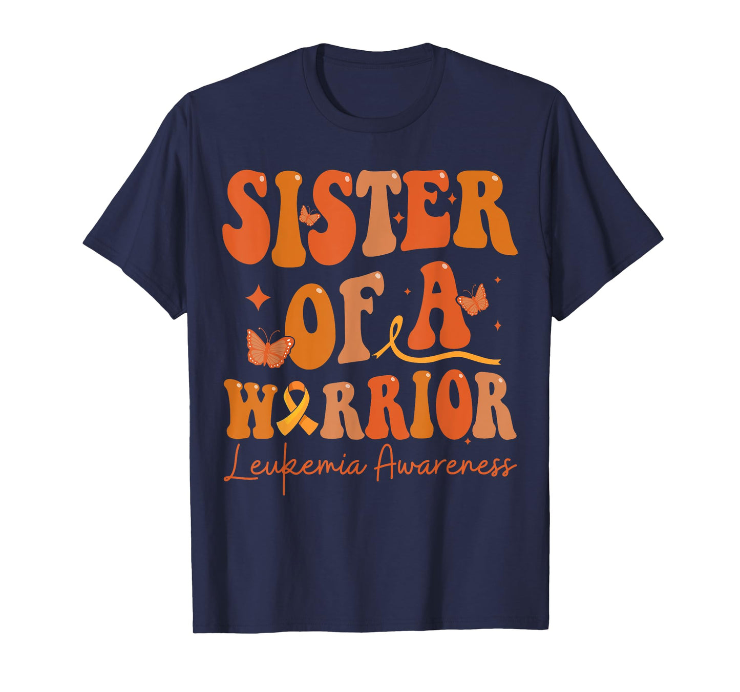 Sister Of A Warrior Leukemia Awareness Family Matching T-Shirt